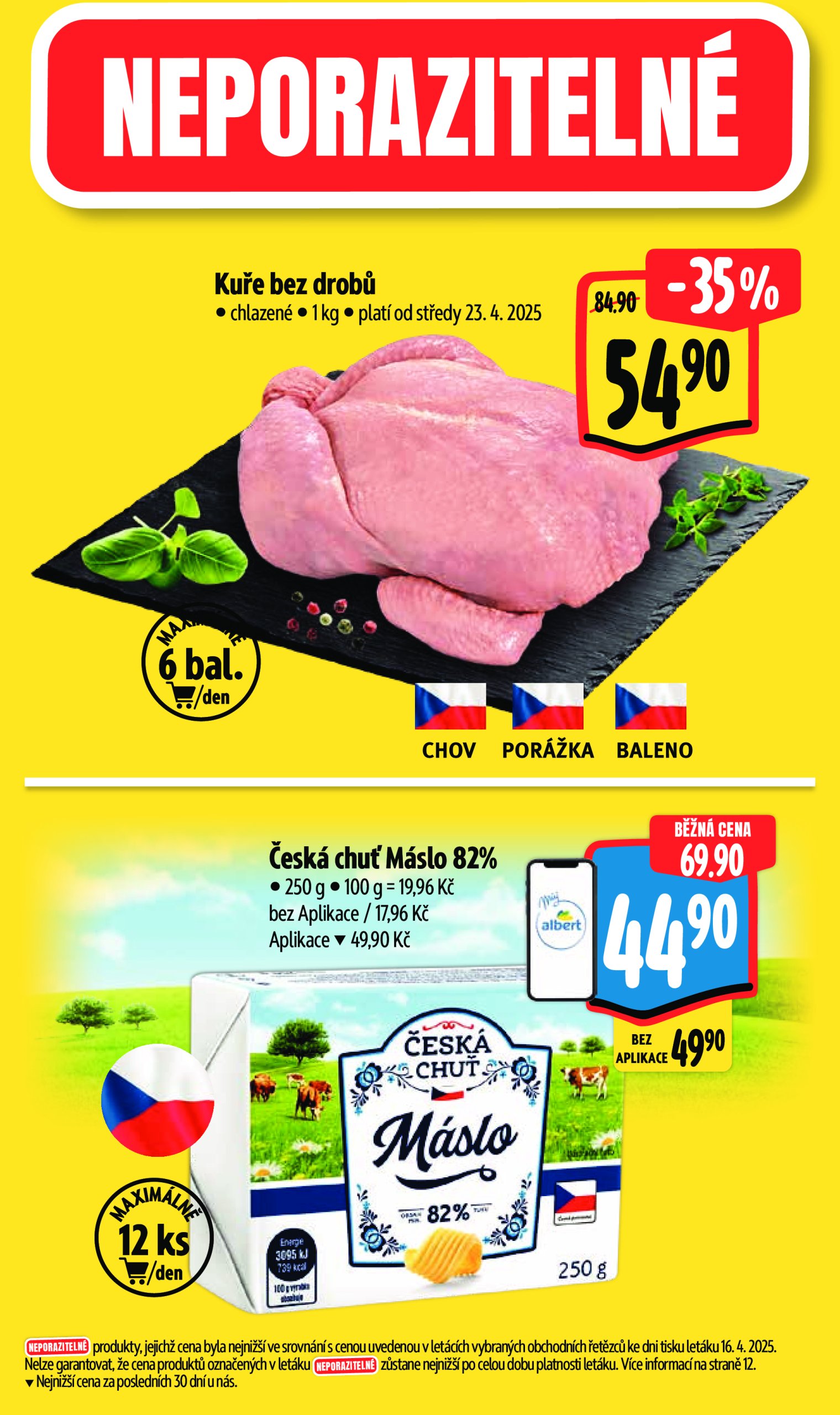 albert - Leták Albert Supermarket od 22.04. do 27.04. - page: 2
