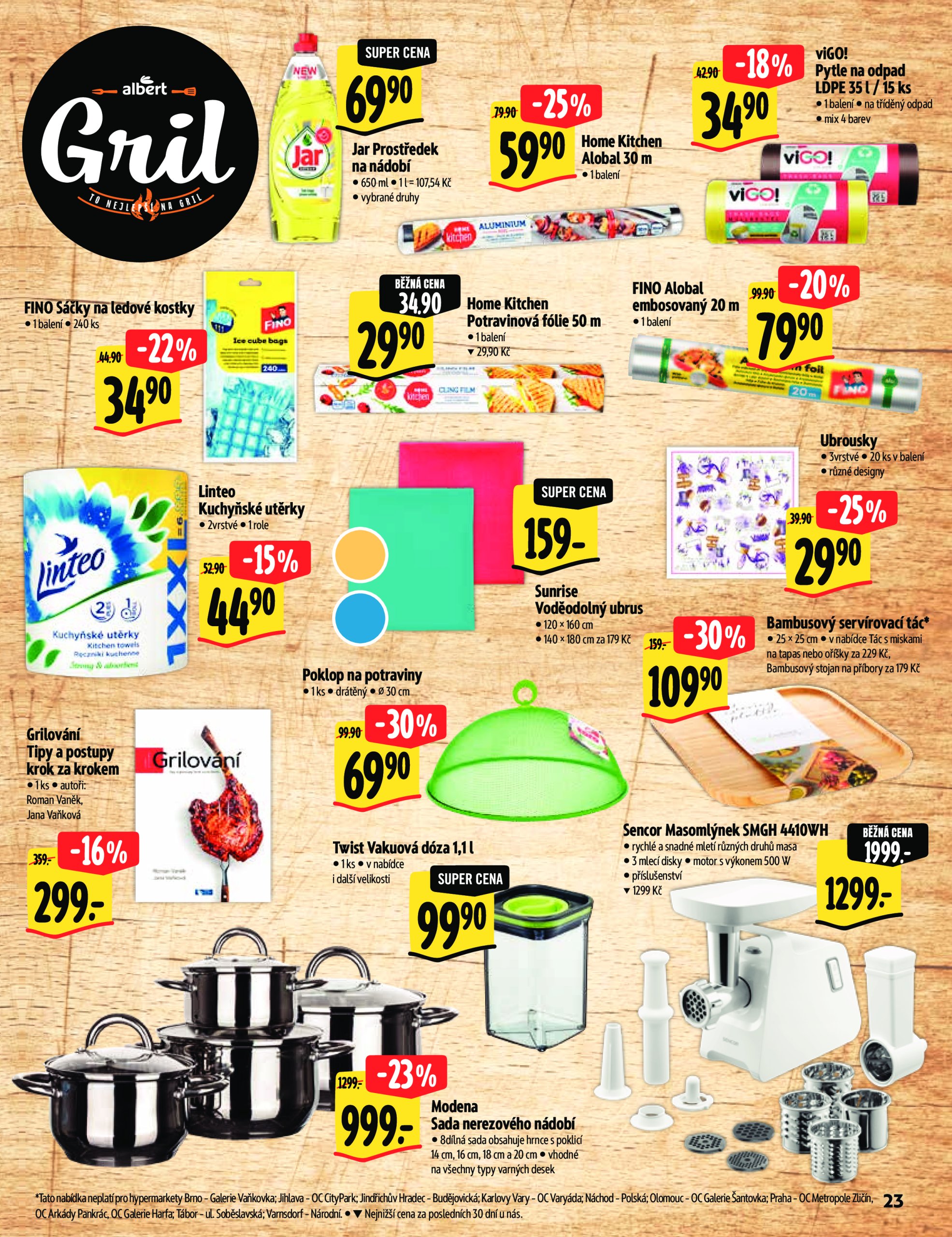albert - Leták Albert Hypermarket - Gril od 22.04. do 04.05. - page: 23