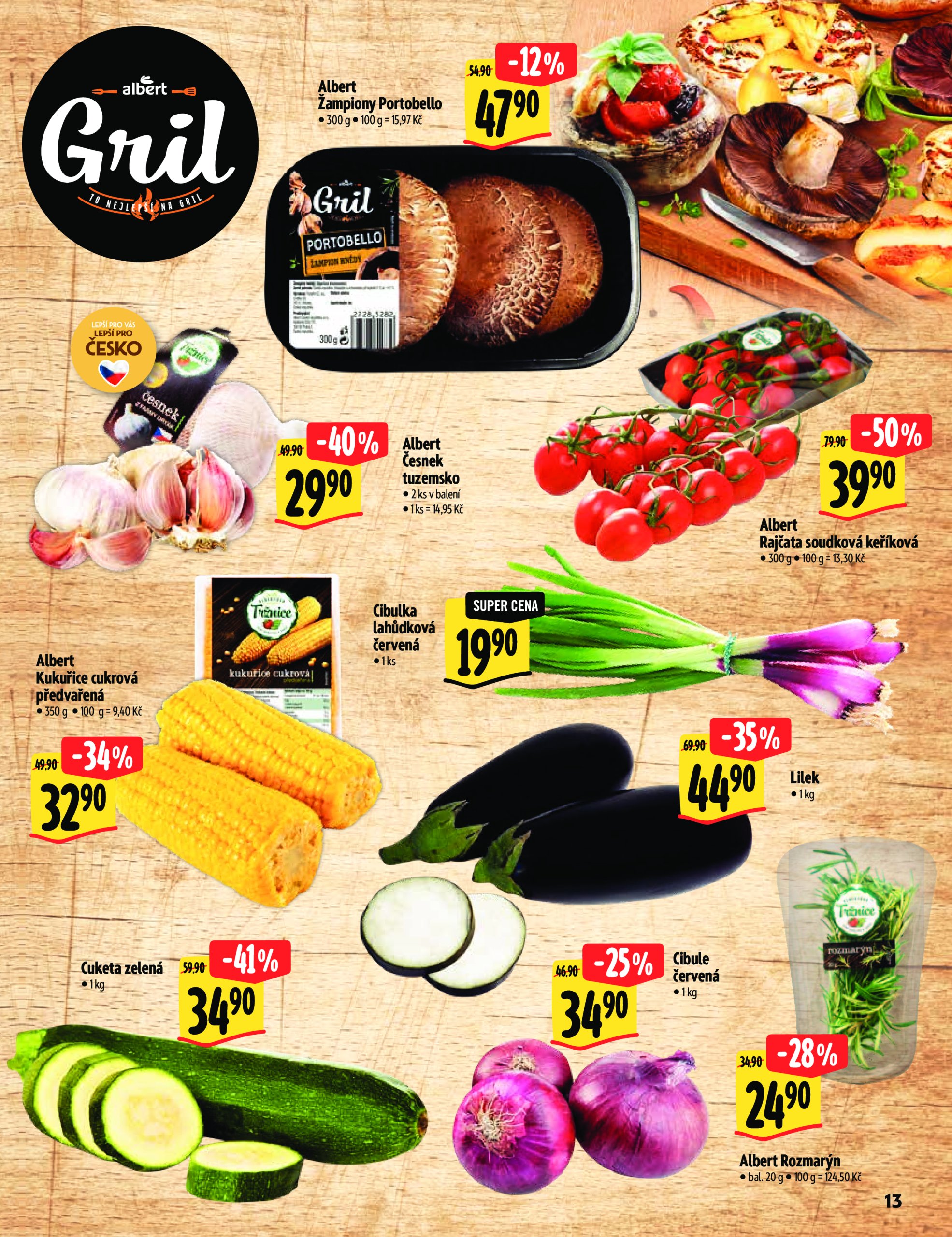 albert - Leták Albert Hypermarket - Gril od 22.04. do 04.05. - page: 13