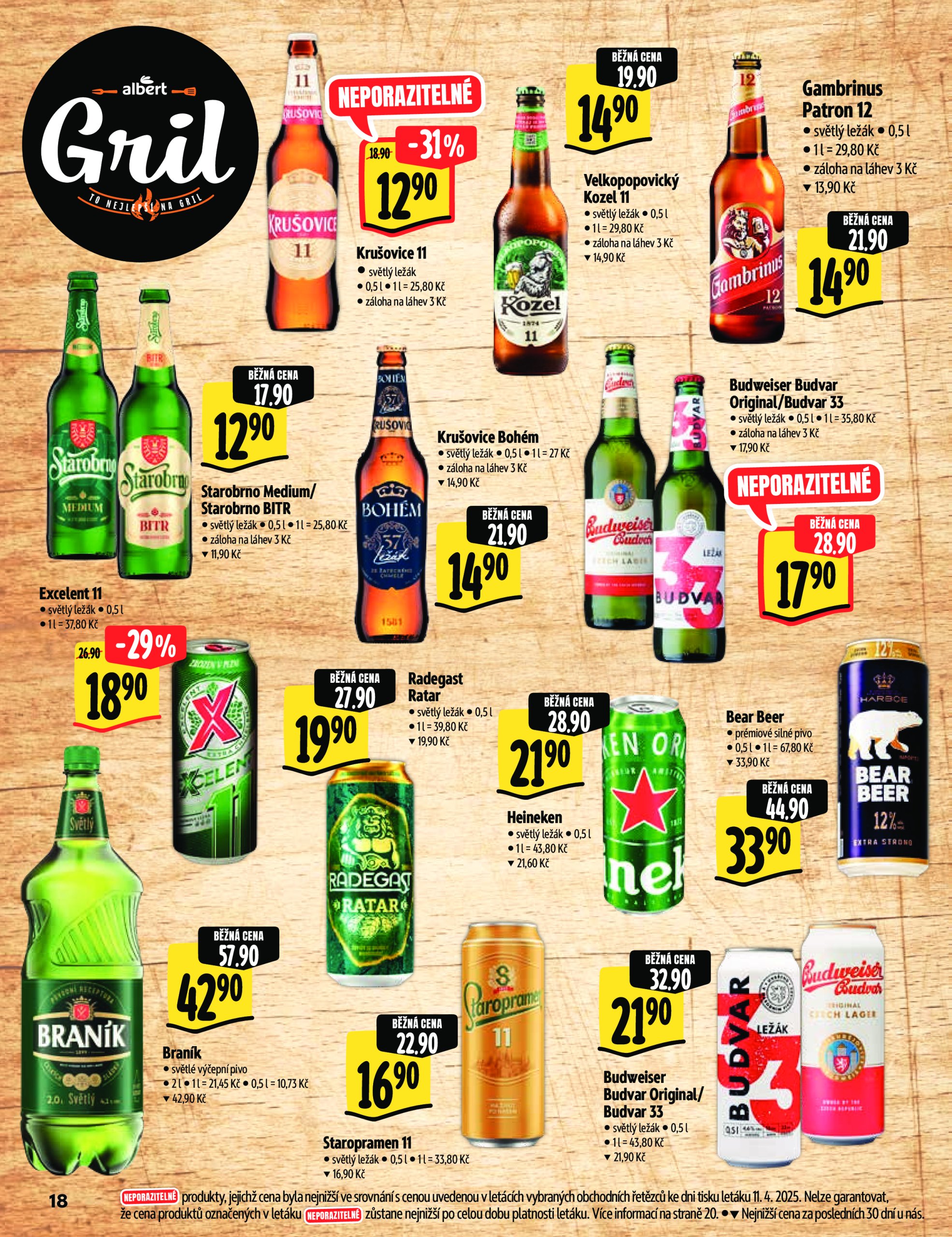 albert - Leták Albert Hypermarket - Gril od 22.04. do 04.05. - page: 18