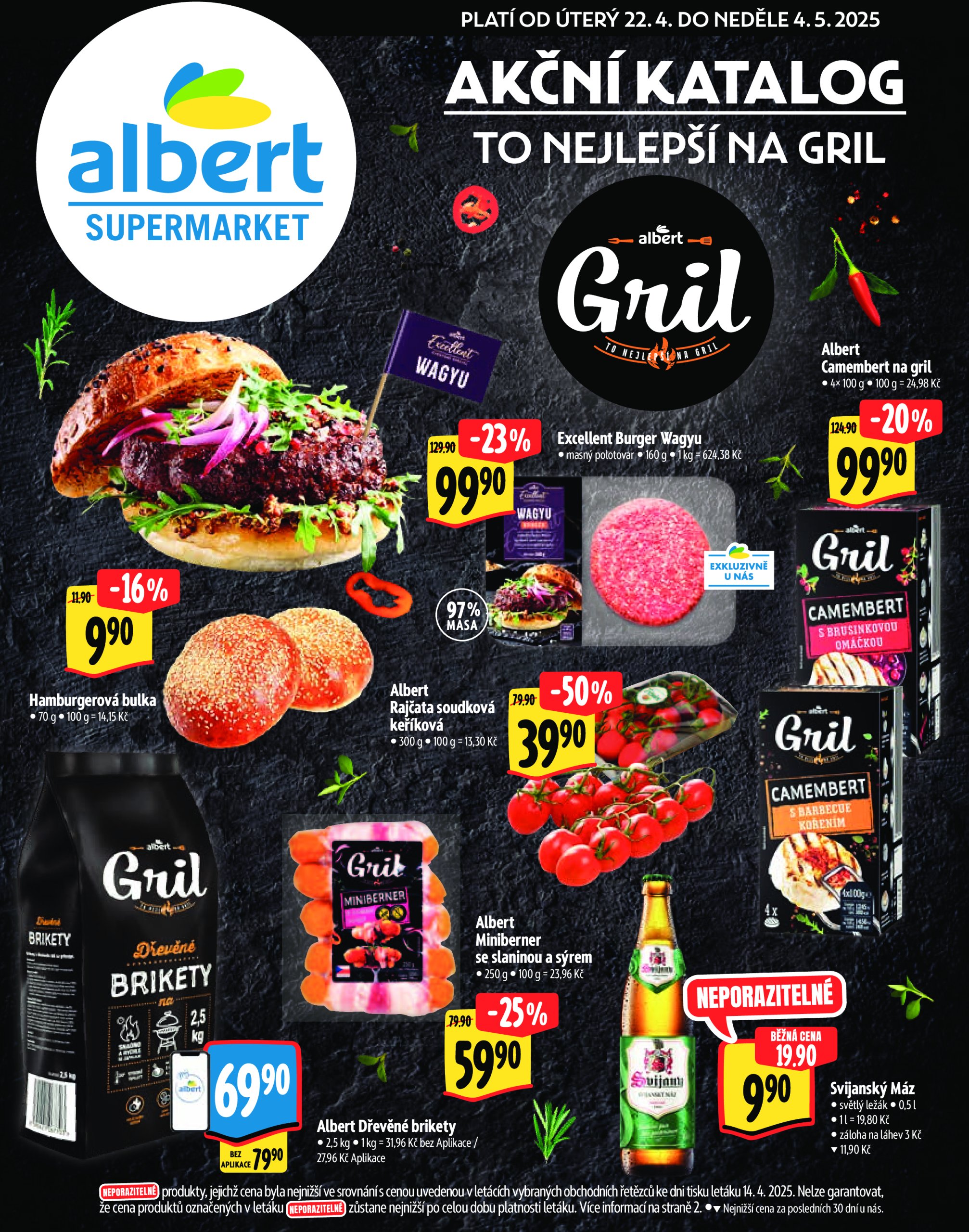 albert - Leták Albert Supermarket - Gril od 22.04. do 04.05.