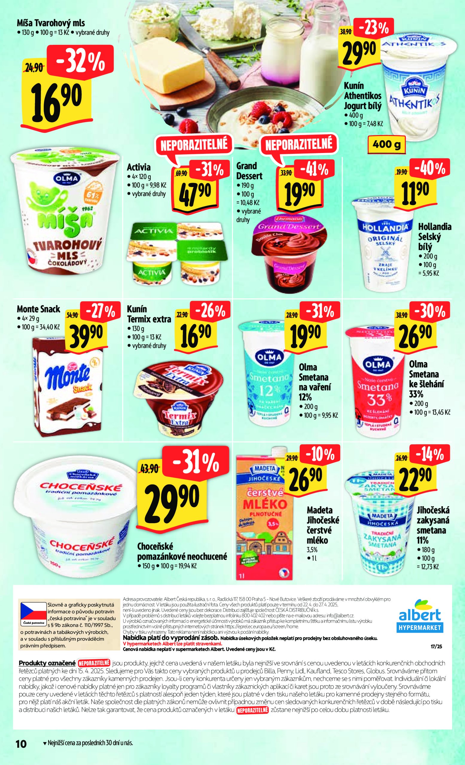 albert - Leták Albert Hypermarket od 22.04. do 27.04. - page: 17 albert - Leták Albert Hypermarket od 22.04. do 27.04. - page: 17