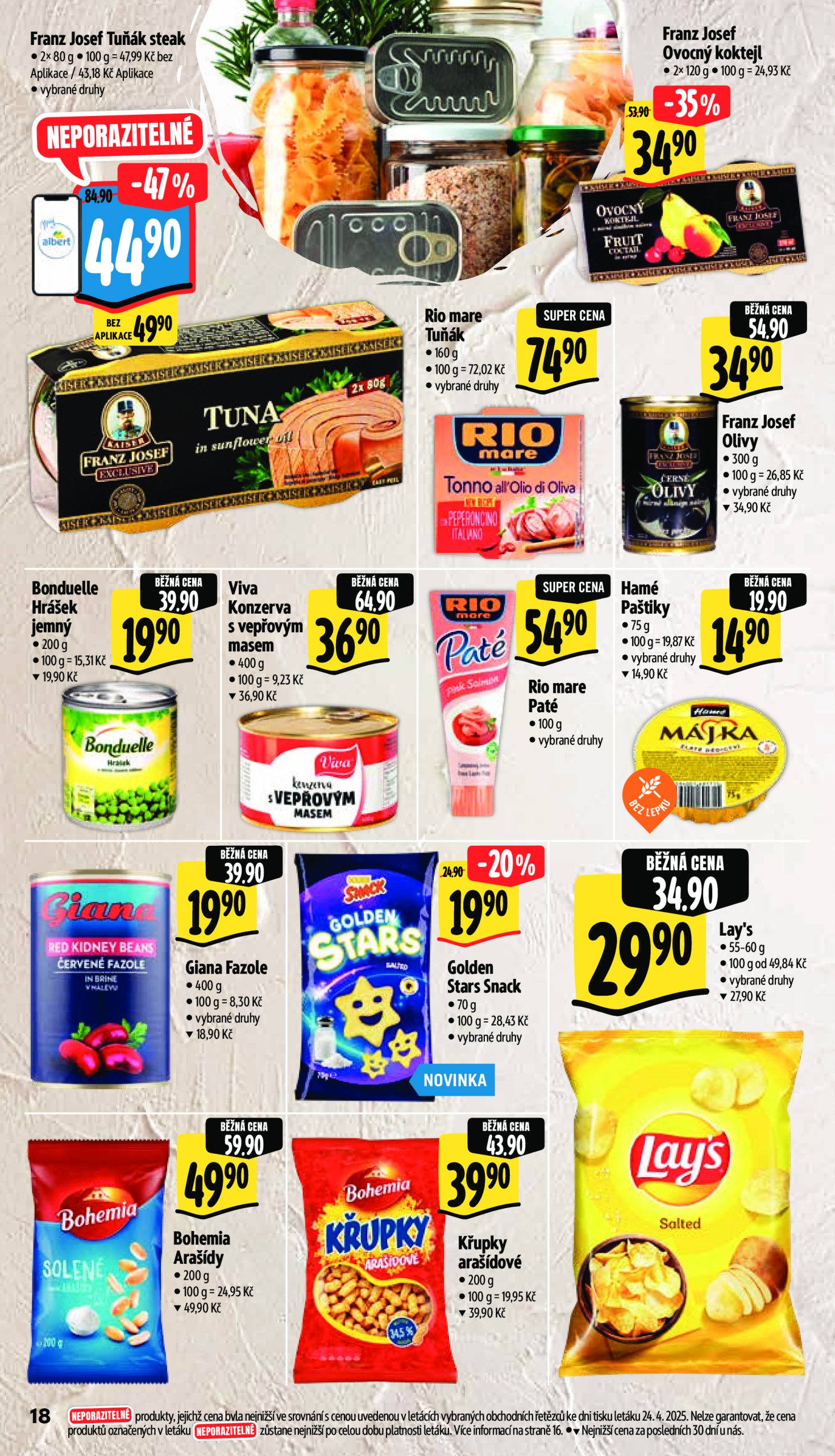 albert - Leták Albert Supermarket od 28.04. do 04.05. - page: 25 albert - Leták Albert Supermarket od 28.04. do 04.05. - page: 25