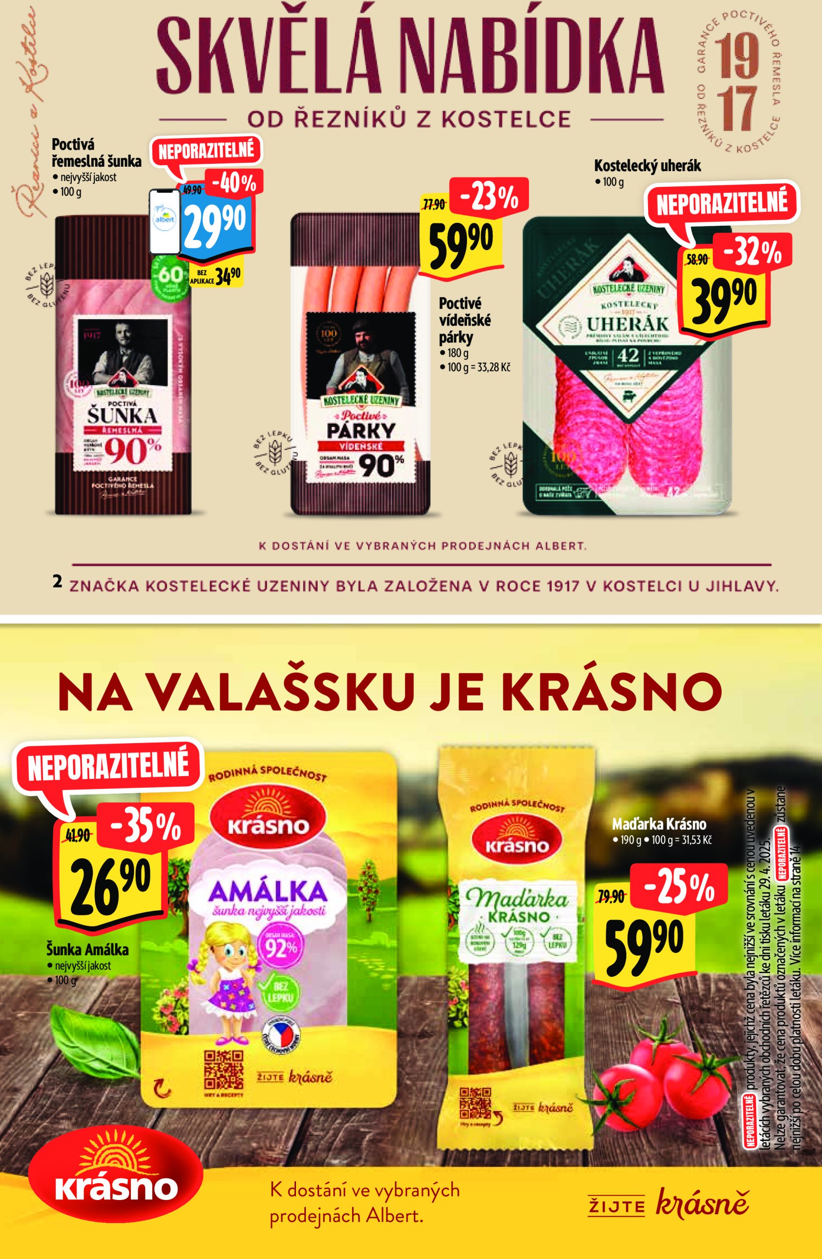 albert - Leták Albert Supermarket - Značková kvalita od 05.05. do 20.05. - page: 2