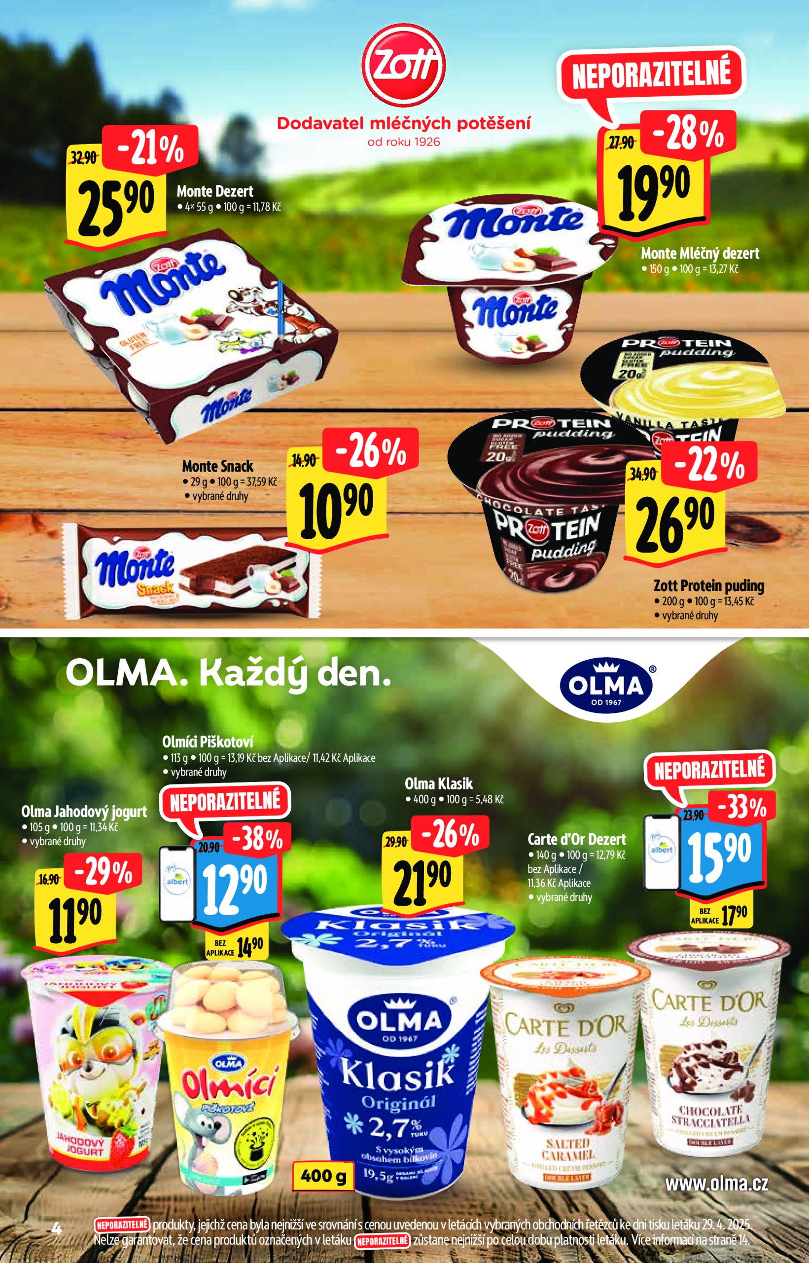 albert - Leták Albert Supermarket - Značková kvalita od 05.05. do 20.05. - page: 4