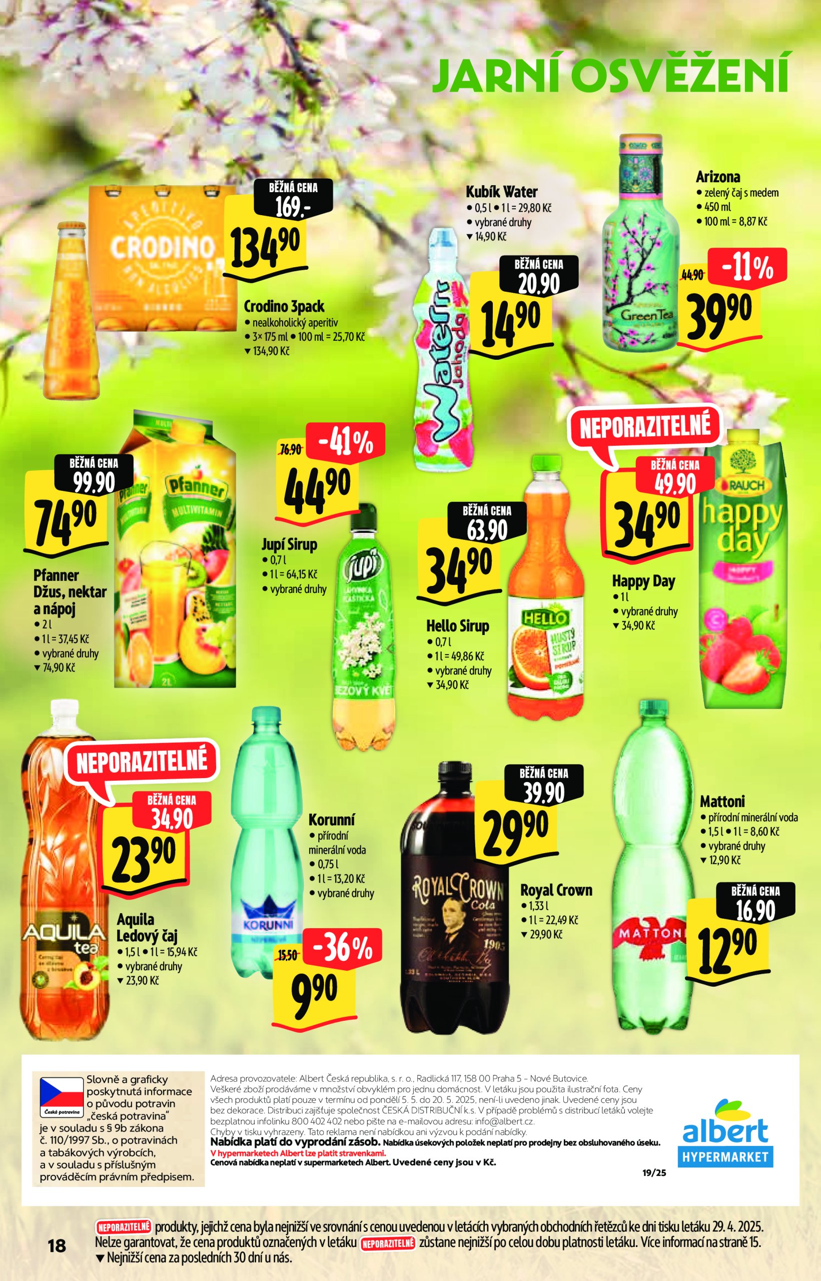 albert - Leták Albert Hypermarket - Značková kvalita od 05.05. do 20.05. - page: 18