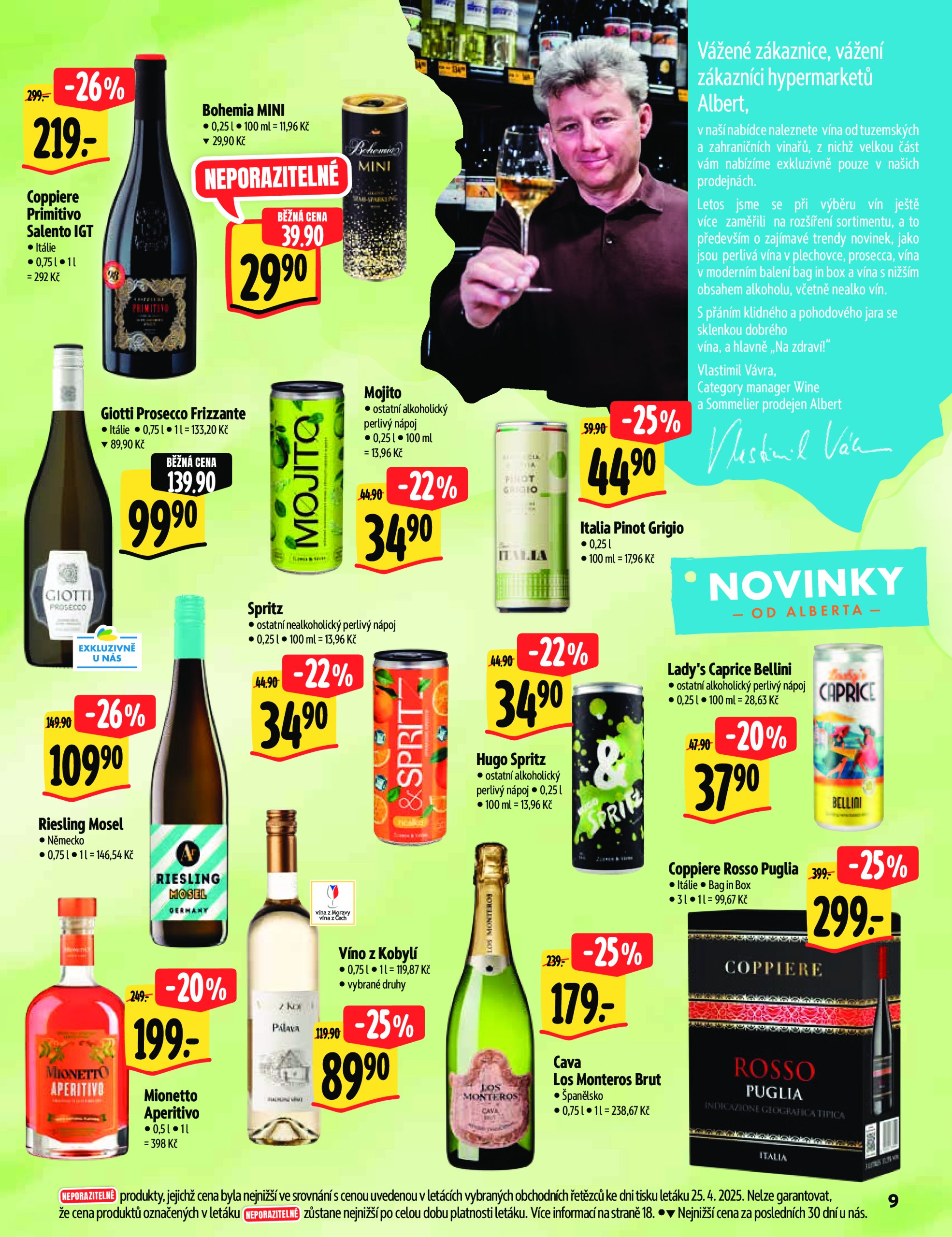 albert - Leták Albert Hypermarket - Vinný katalog od 05.05. do 20.05. - page: 9