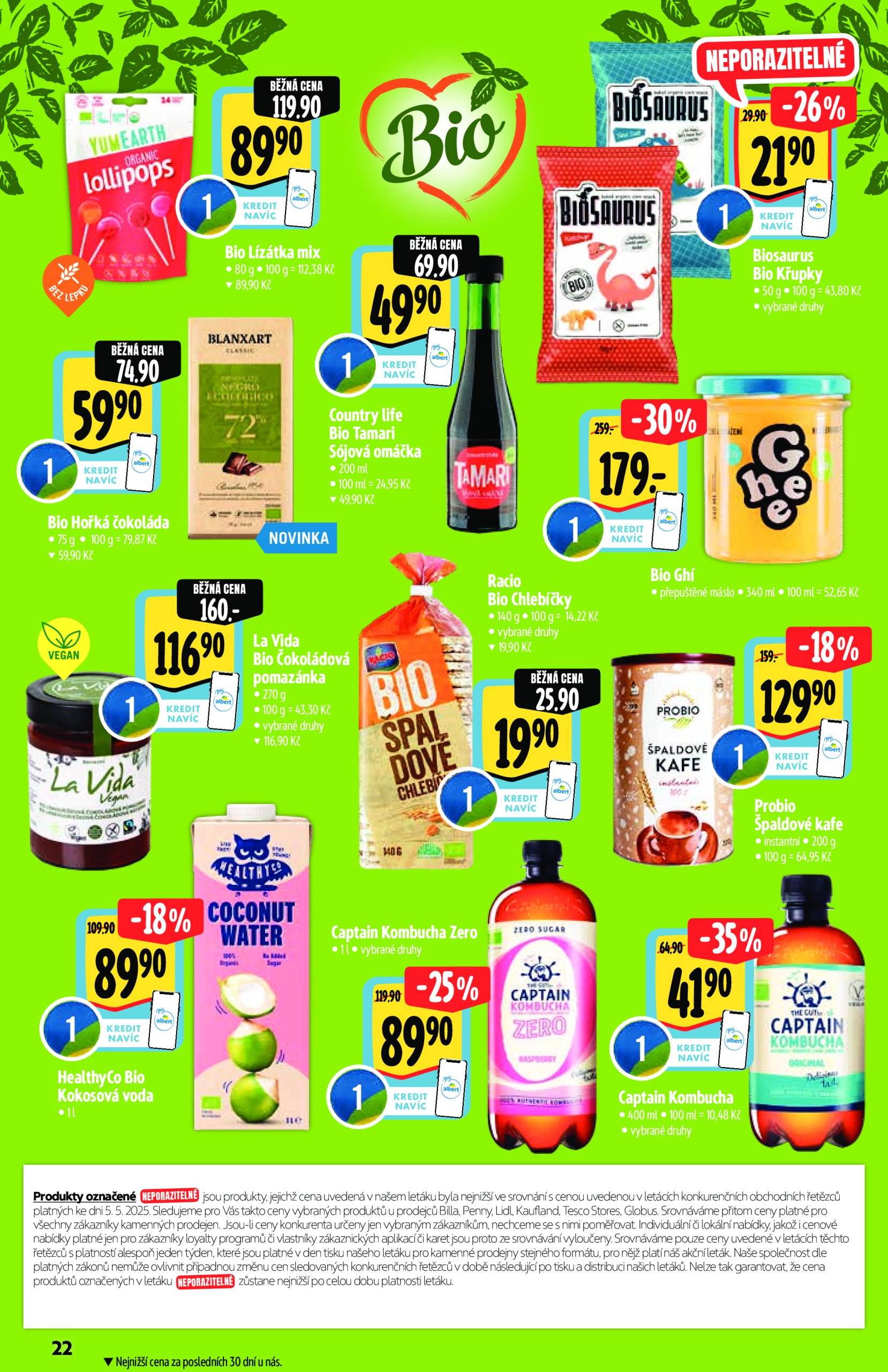 albert - Leták Albert Hypermarket - Bio od 14.05. do 27.05. - page: 22