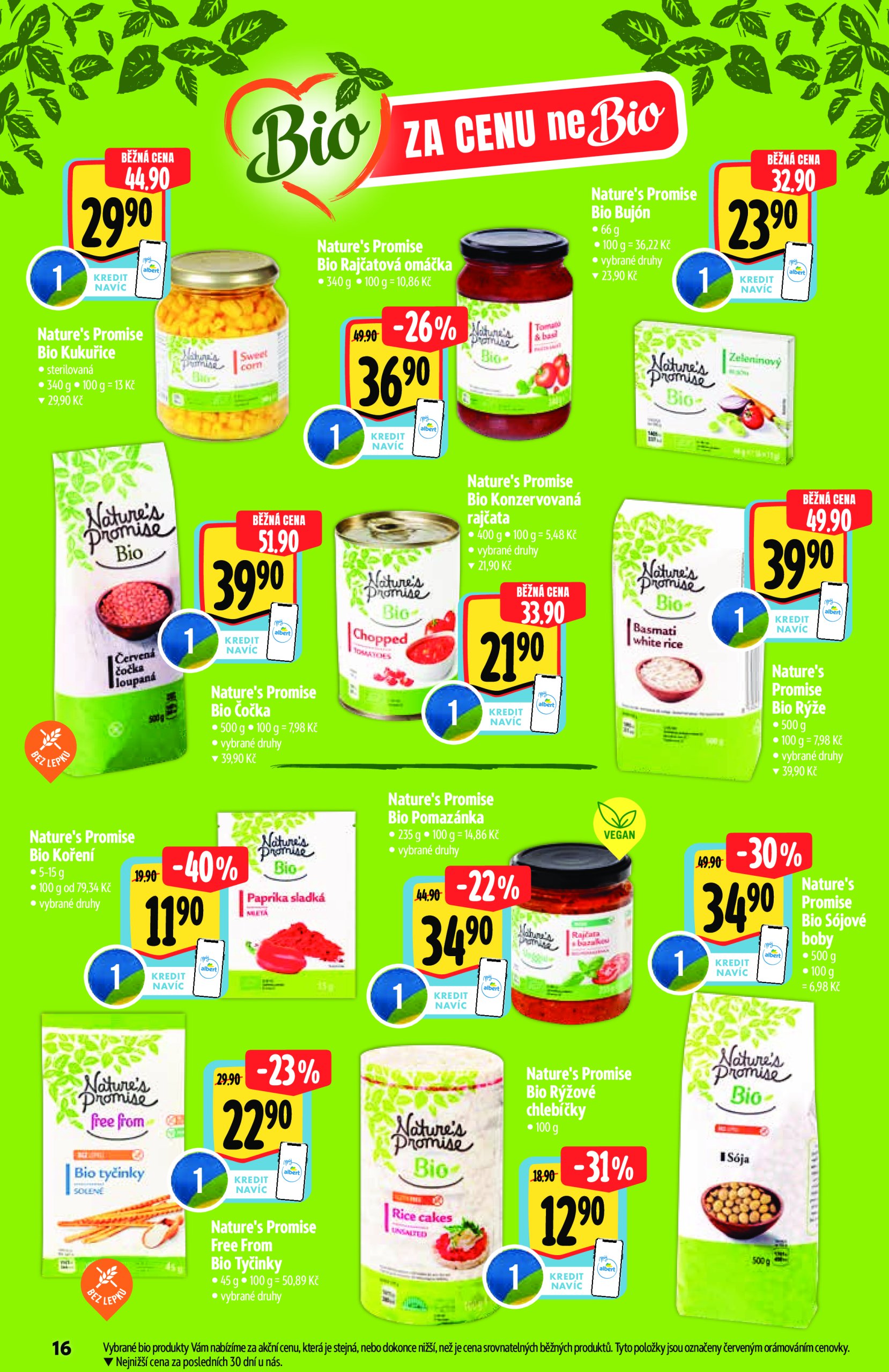 albert - Leták Albert Supermarket - Bio od 14.05. do 27.05. - page: 16