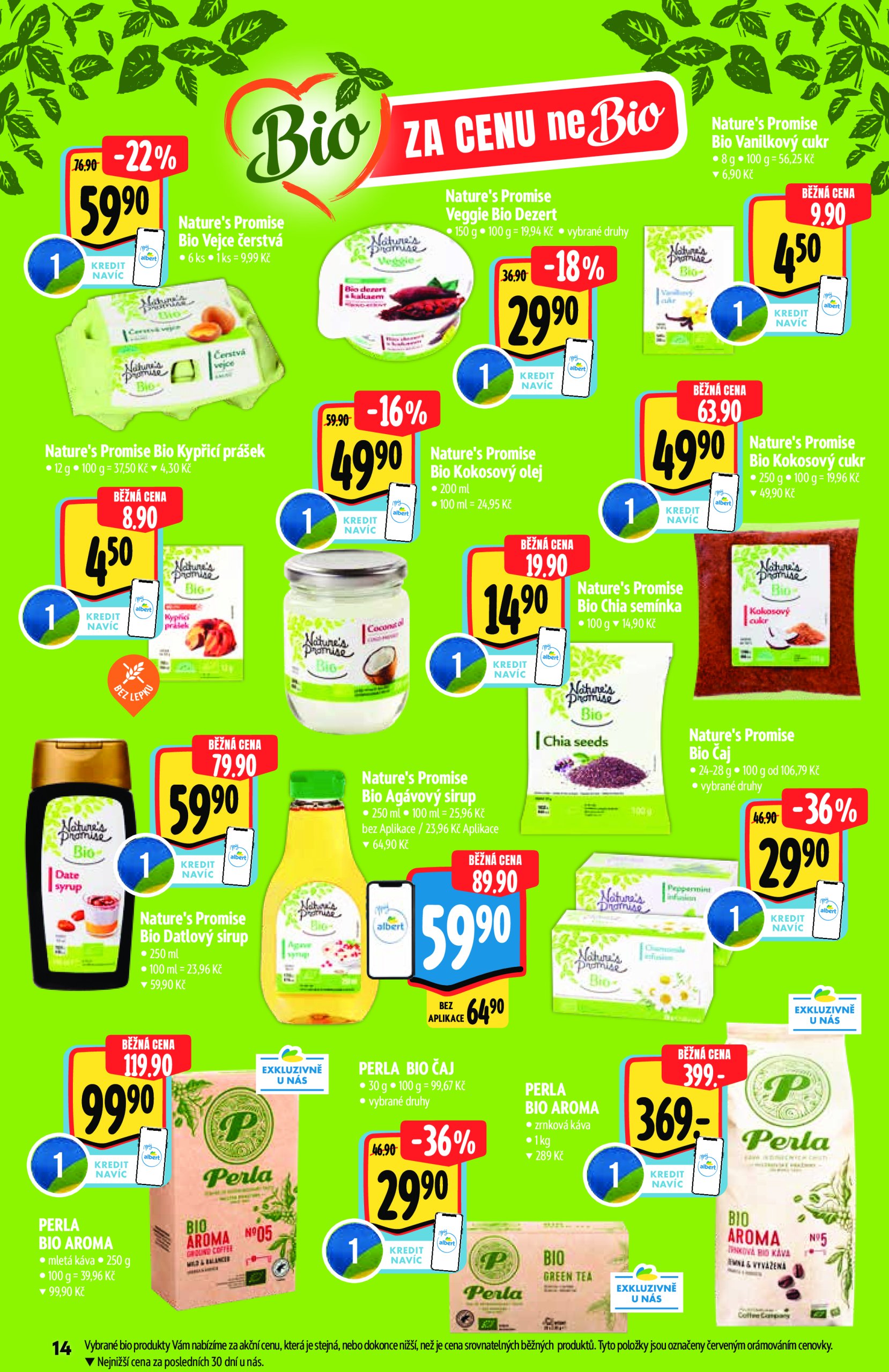 albert - Leták Albert Supermarket - Bio od 14.05. do 27.05. - page: 14