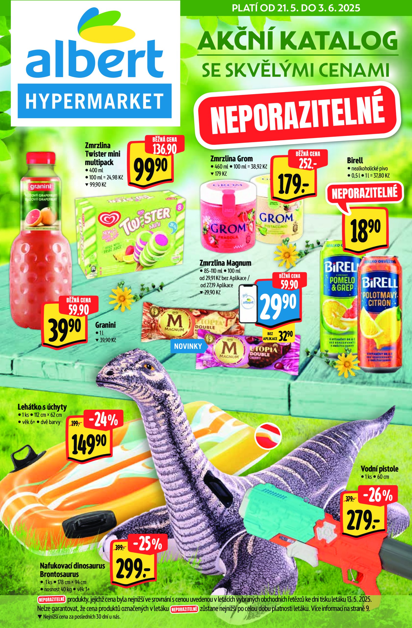albert - Leták Albert Hypermarket - Akční katalog od 21.05. do 03.06.