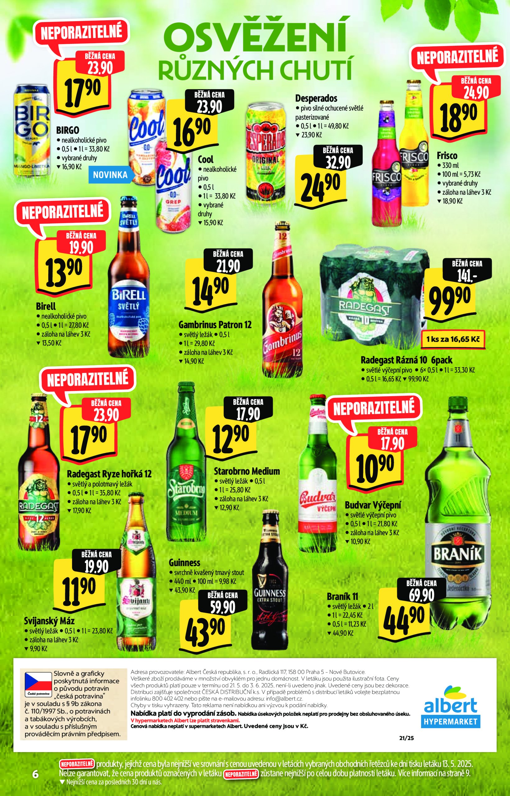 albert - Leták Albert Hypermarket - Akční katalog od 21.05. do 03.06. - page: 6