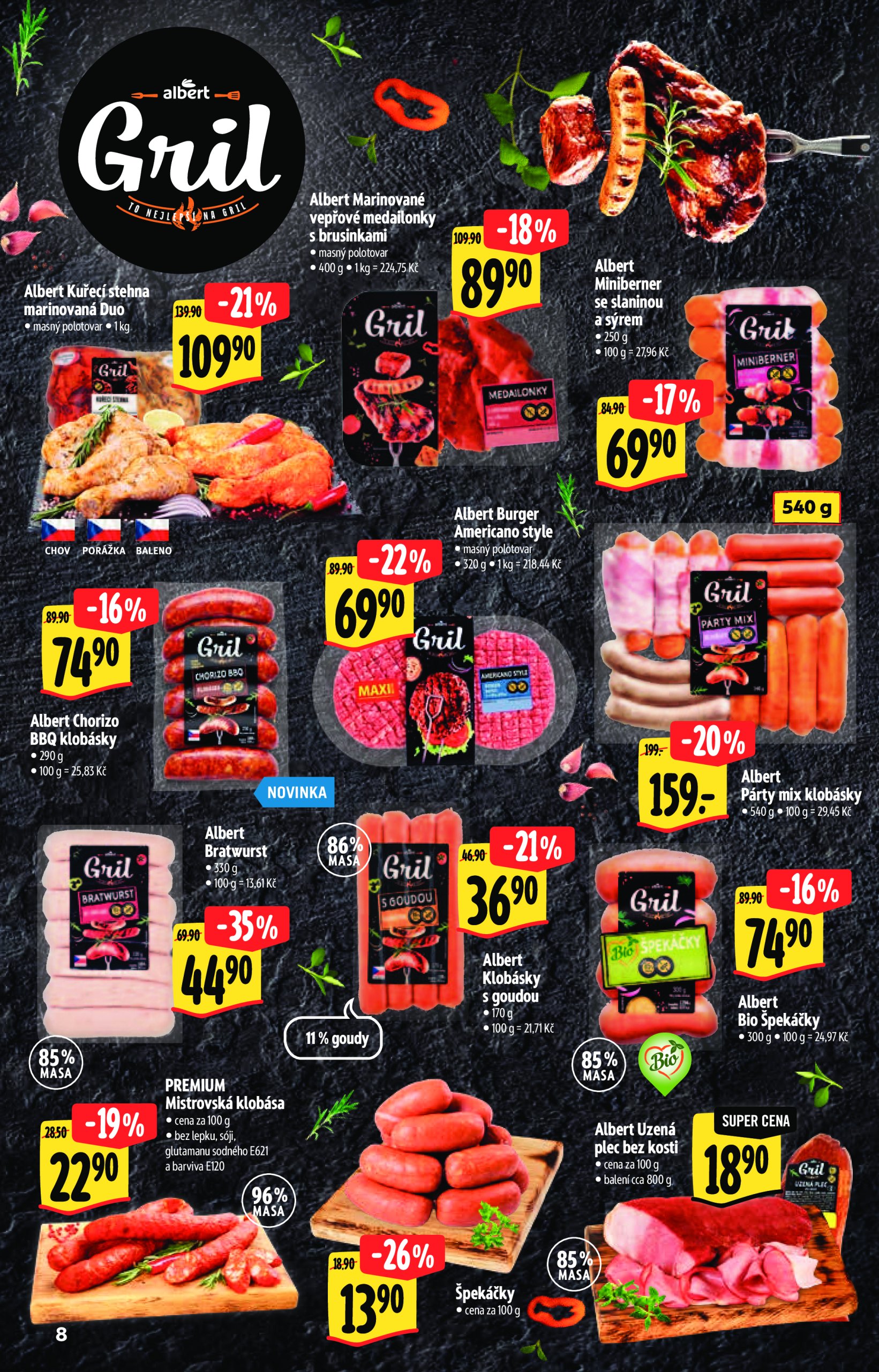 albert - Leták Albert Hypermarket - Akční katalog od 21.05. do 03.06. - page: 8