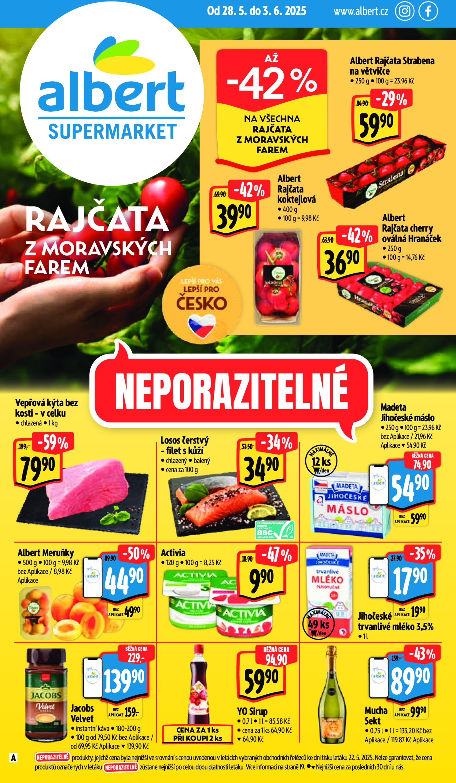 albert - Leták Albert Supermarket od 28.05. do 03.06. - page: 1 albert - Leták Albert Supermarket od 28.05. do 03.06. - page: 1