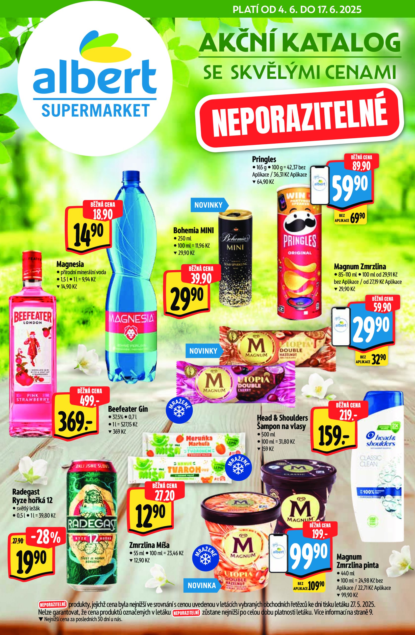 albert - Leták Albert Supermarket - Akční katalog od 04.06. do 17.06.
