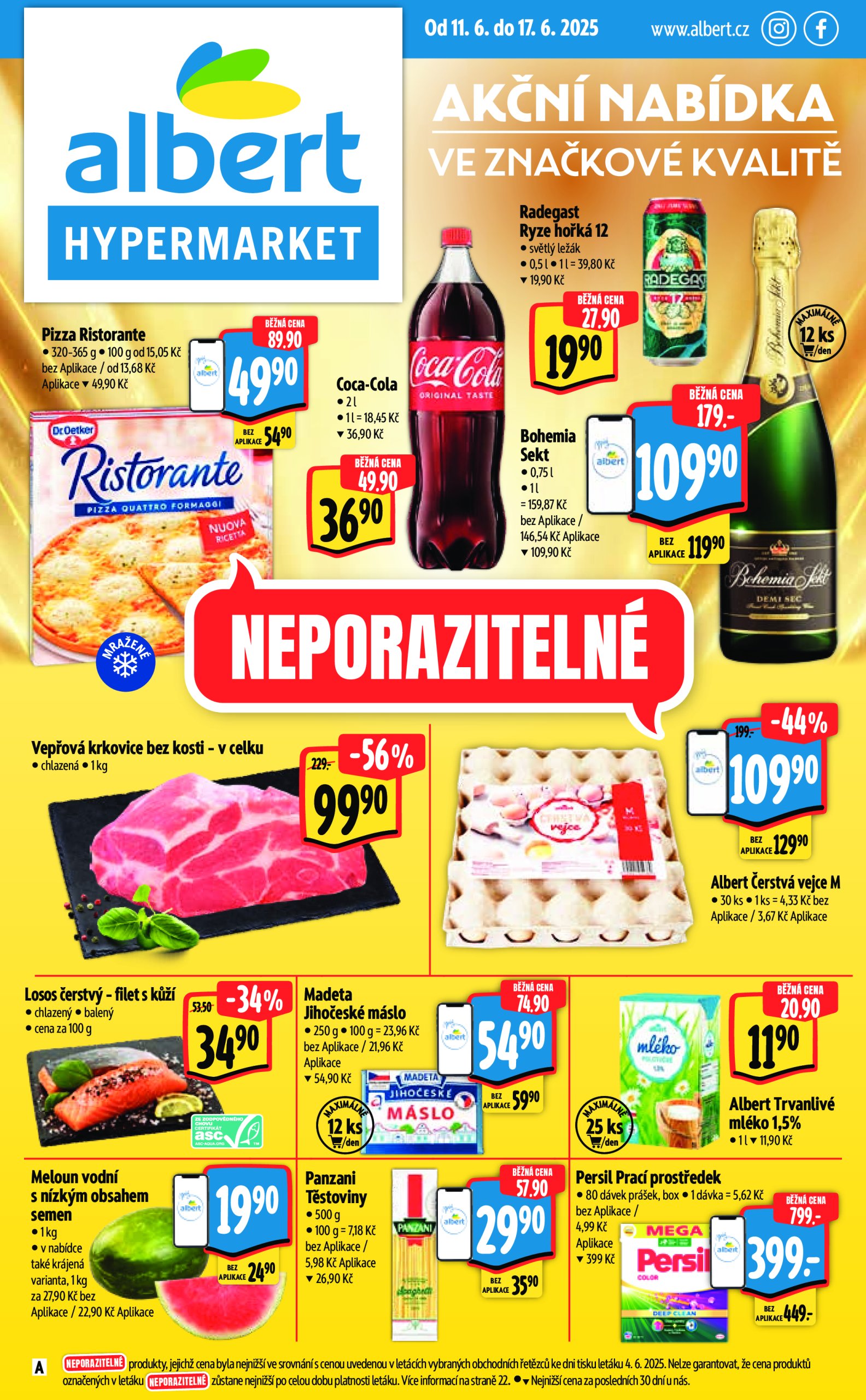 albert - Leták Albert Hypermarket od 11.06. do 17.06.