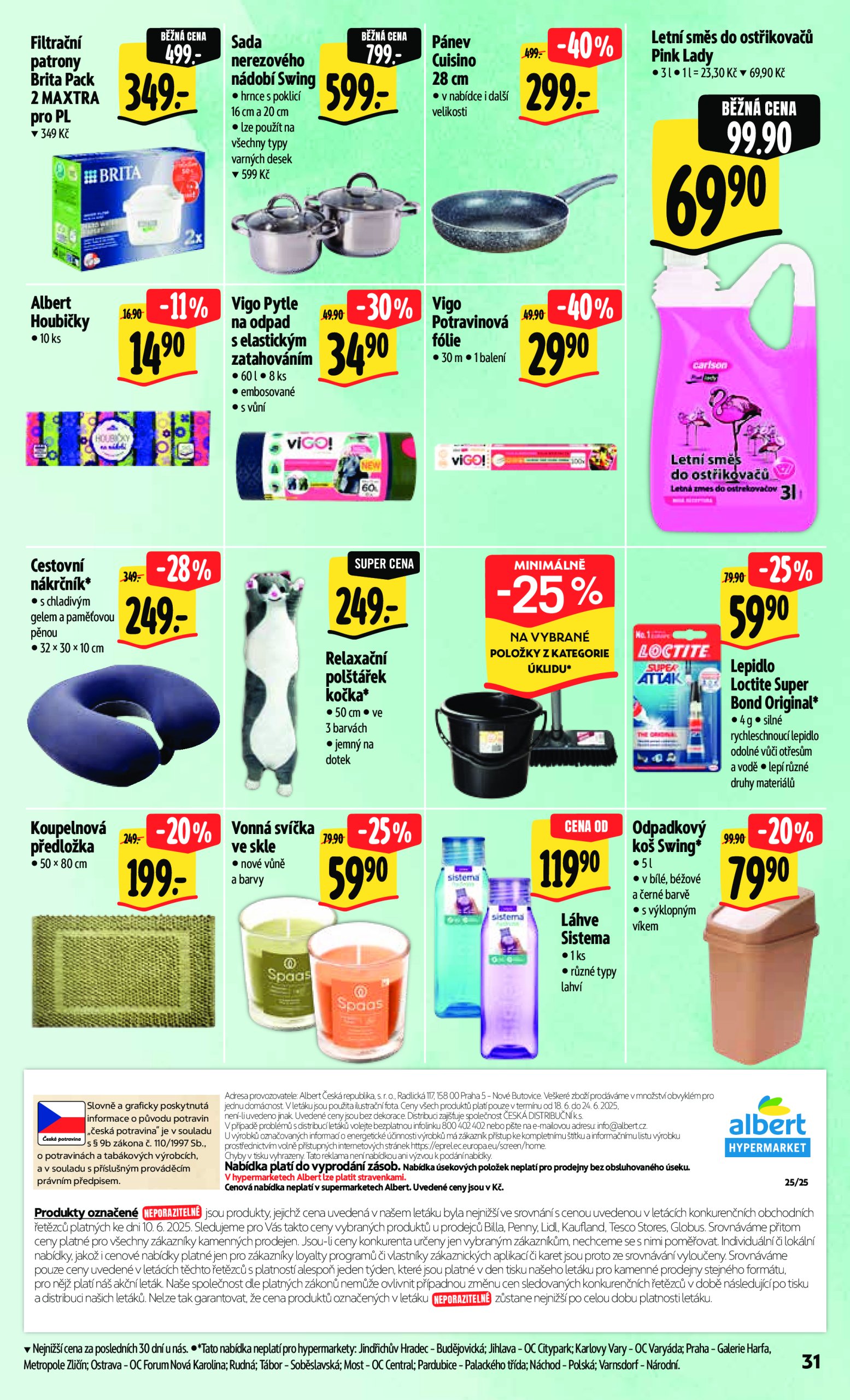 albert - Leták Albert Hypermarket od 18.06. do 24.06. - page: 39 albert - Leták Albert Hypermarket od 18.06. do 24.06. - page: 39
