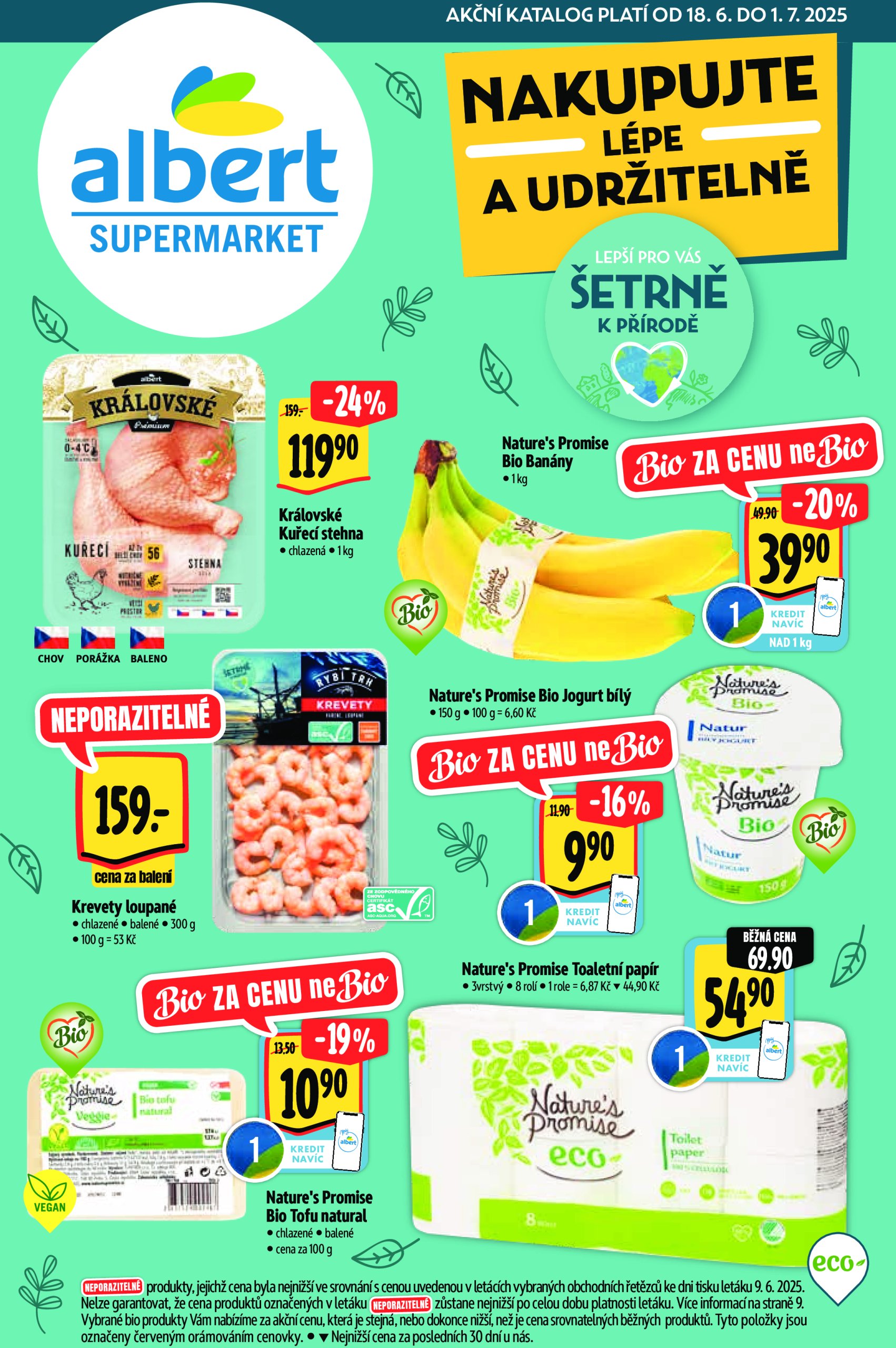 albert - Leták Albert Supermarket od 18.06. do 01.07.