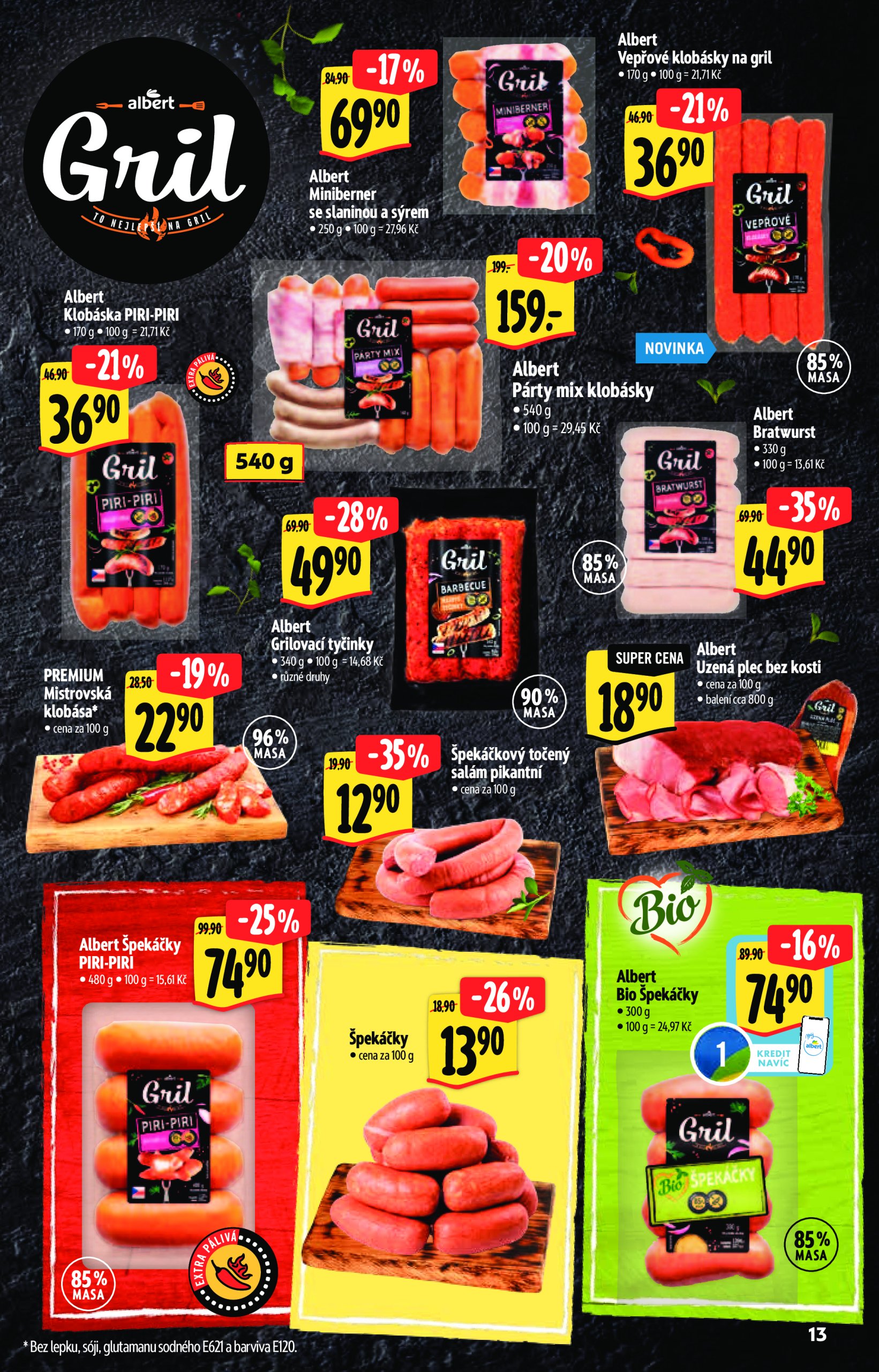 albert - Leták Albert Hypermarket - Letní sezóna od 18.06. do 01.07. - page: 13
