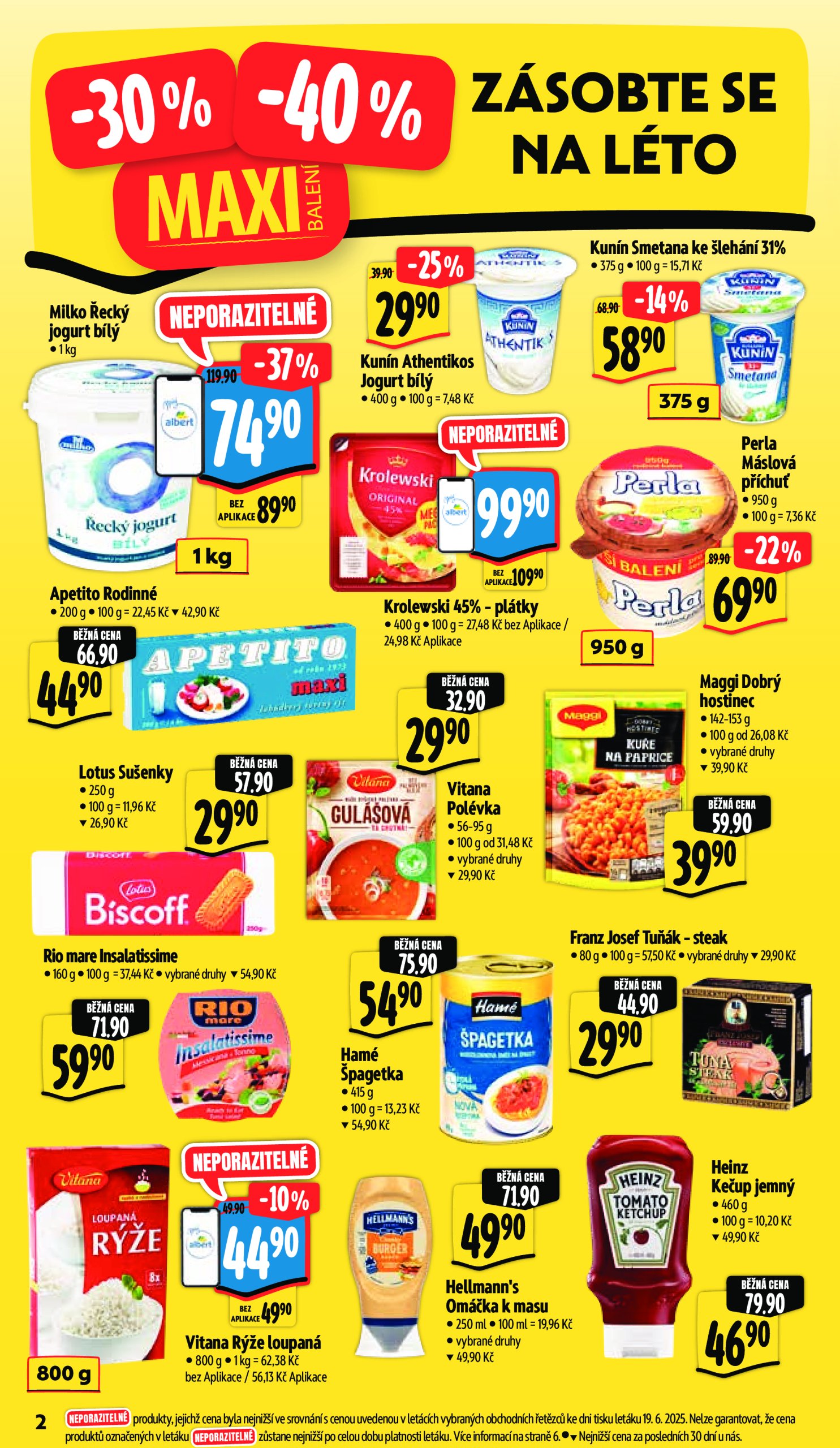 albert - Leták Albert Supermarket od 25.06. do 01.07. - page: 7 albert - Leták Albert Supermarket od 25.06. do 01.07. - page: 7