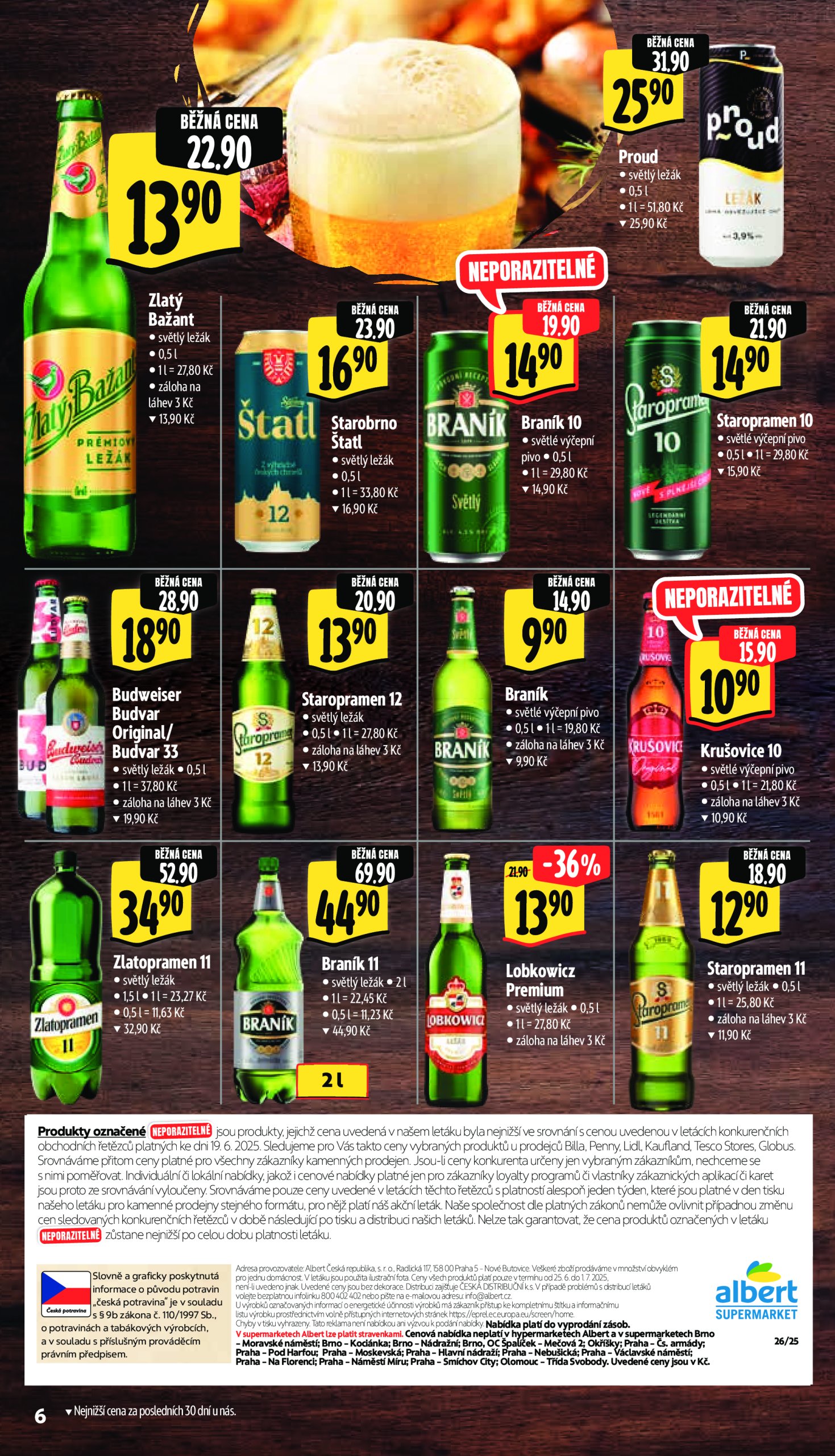 albert - Leták Albert Supermarket od 25.06. do 01.07. - page: 11 albert - Leták Albert Supermarket od 25.06. do 01.07. - page: 11
