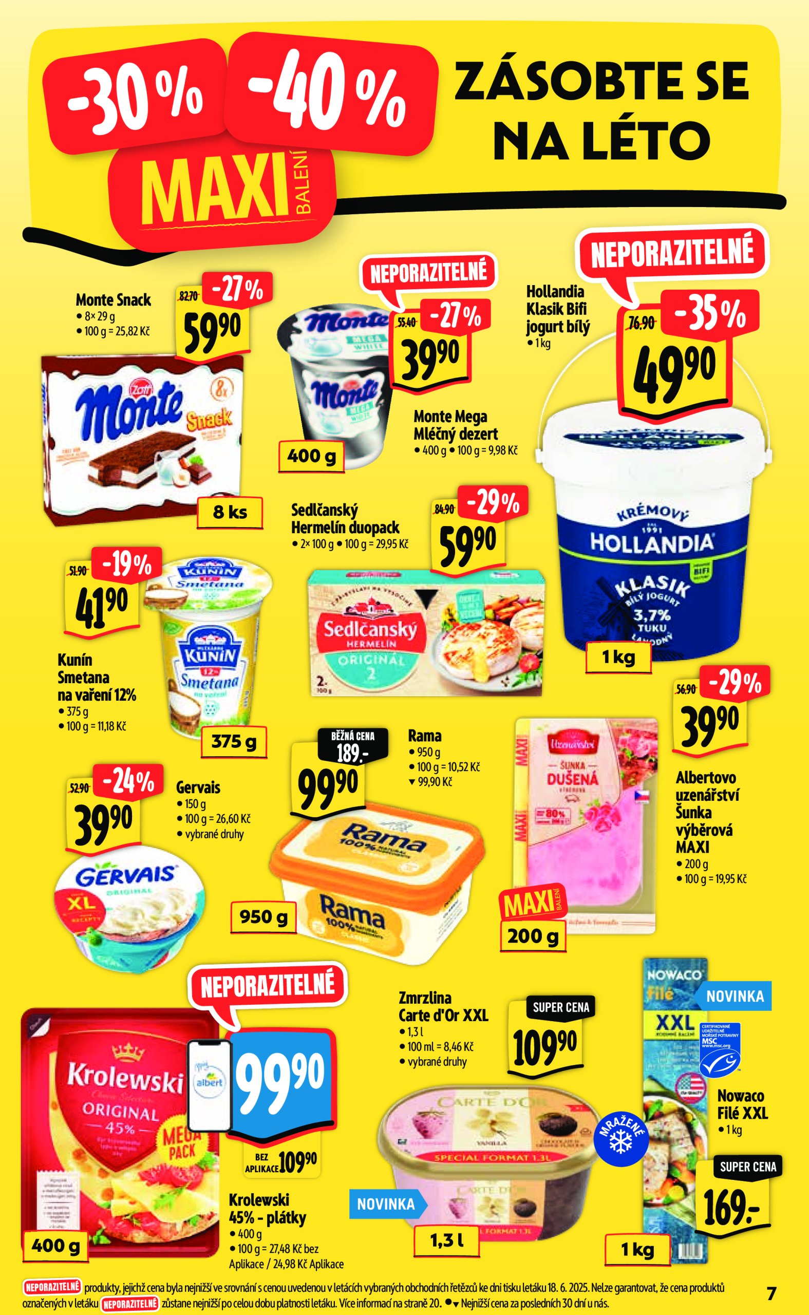 albert - Leták Albert Hypermarket od 25.06. do 01.07. - page: 13 albert - Leták Albert Hypermarket od 25.06. do 01.07. - page: 13