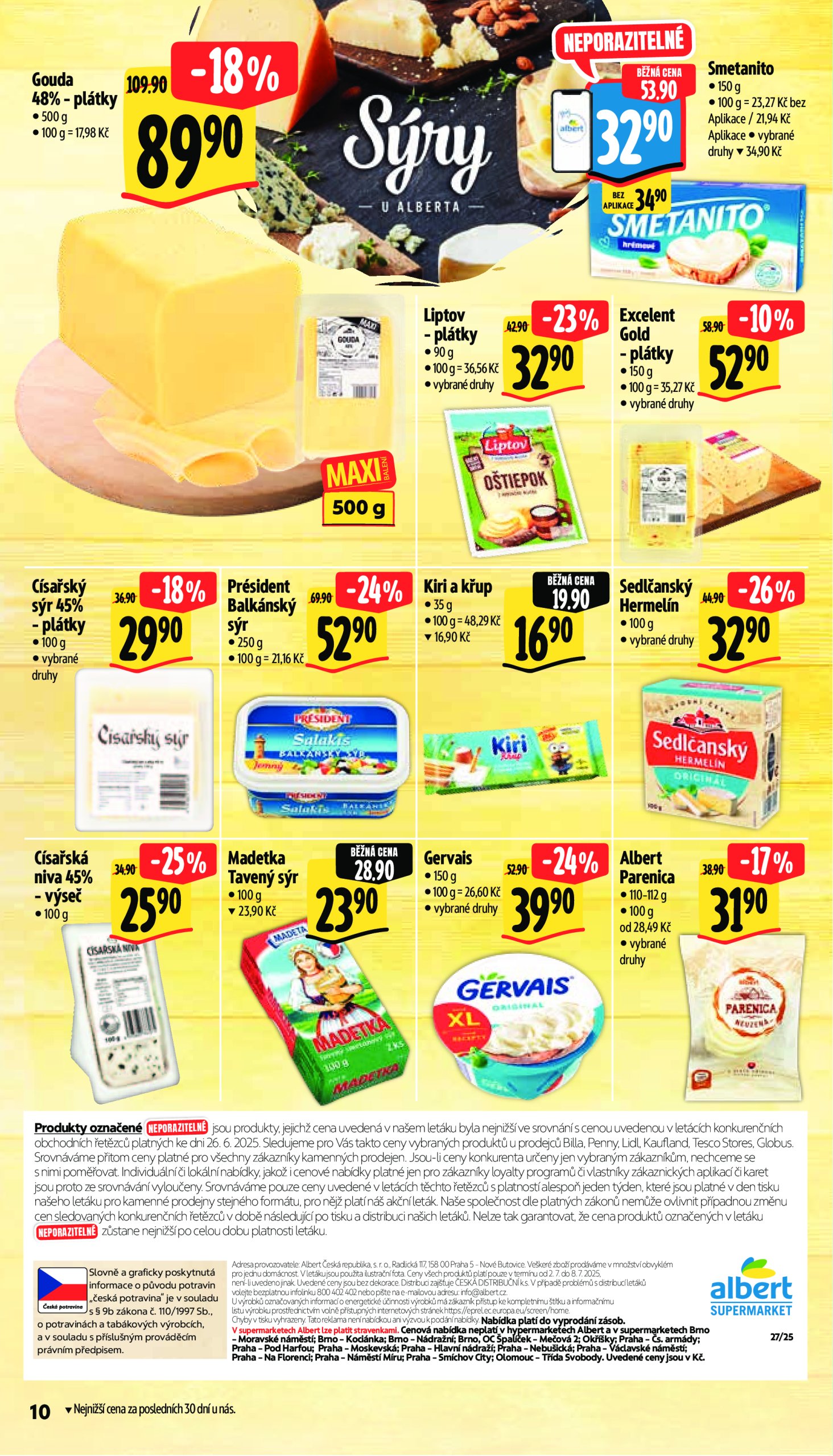 albert - Leták Albert Supermarket od 02.07. do 08.07. - page: 17