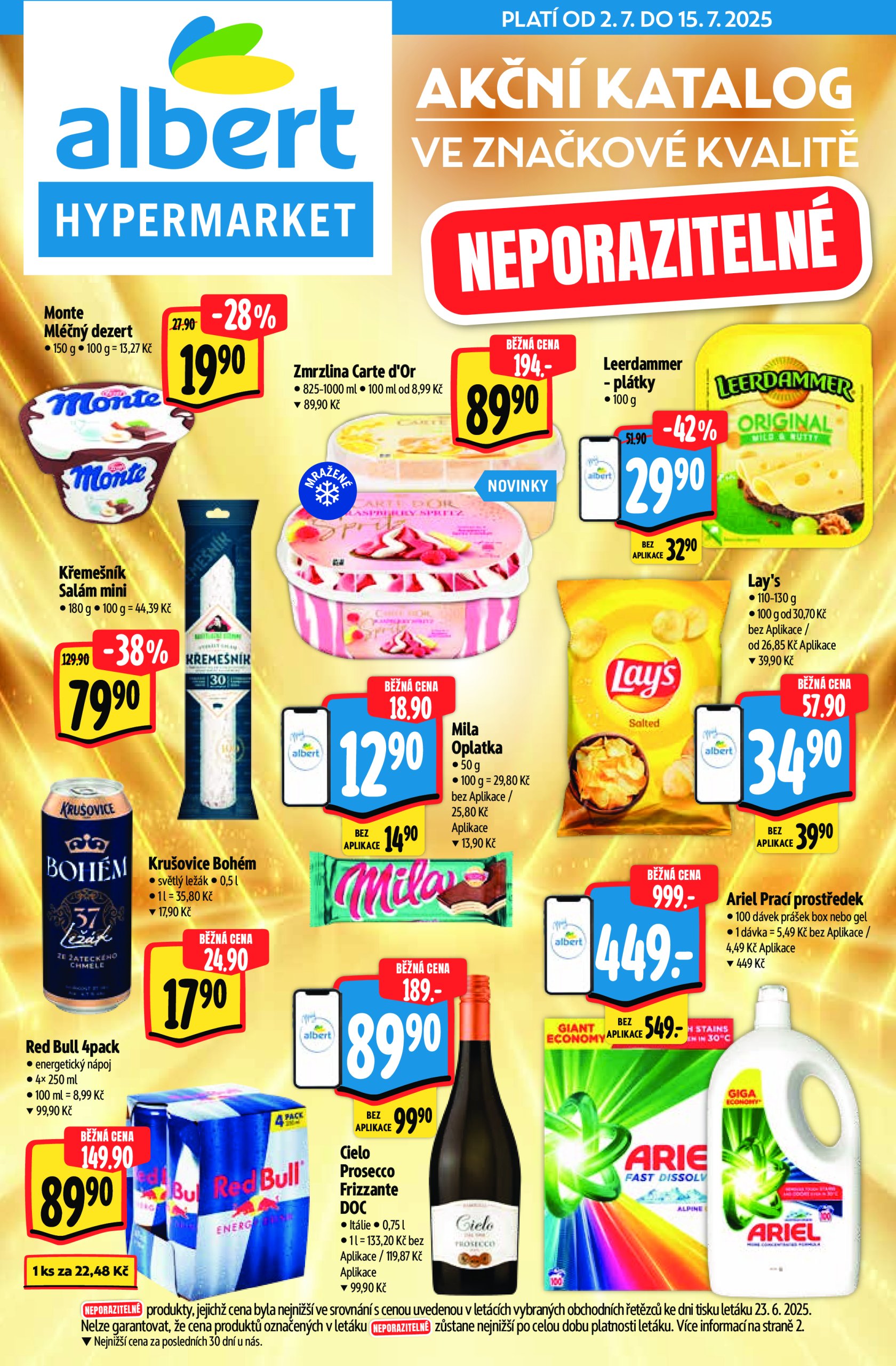 albert - Leták Albert Hypermarket - Akční katalog od 02.07. do 15.07.