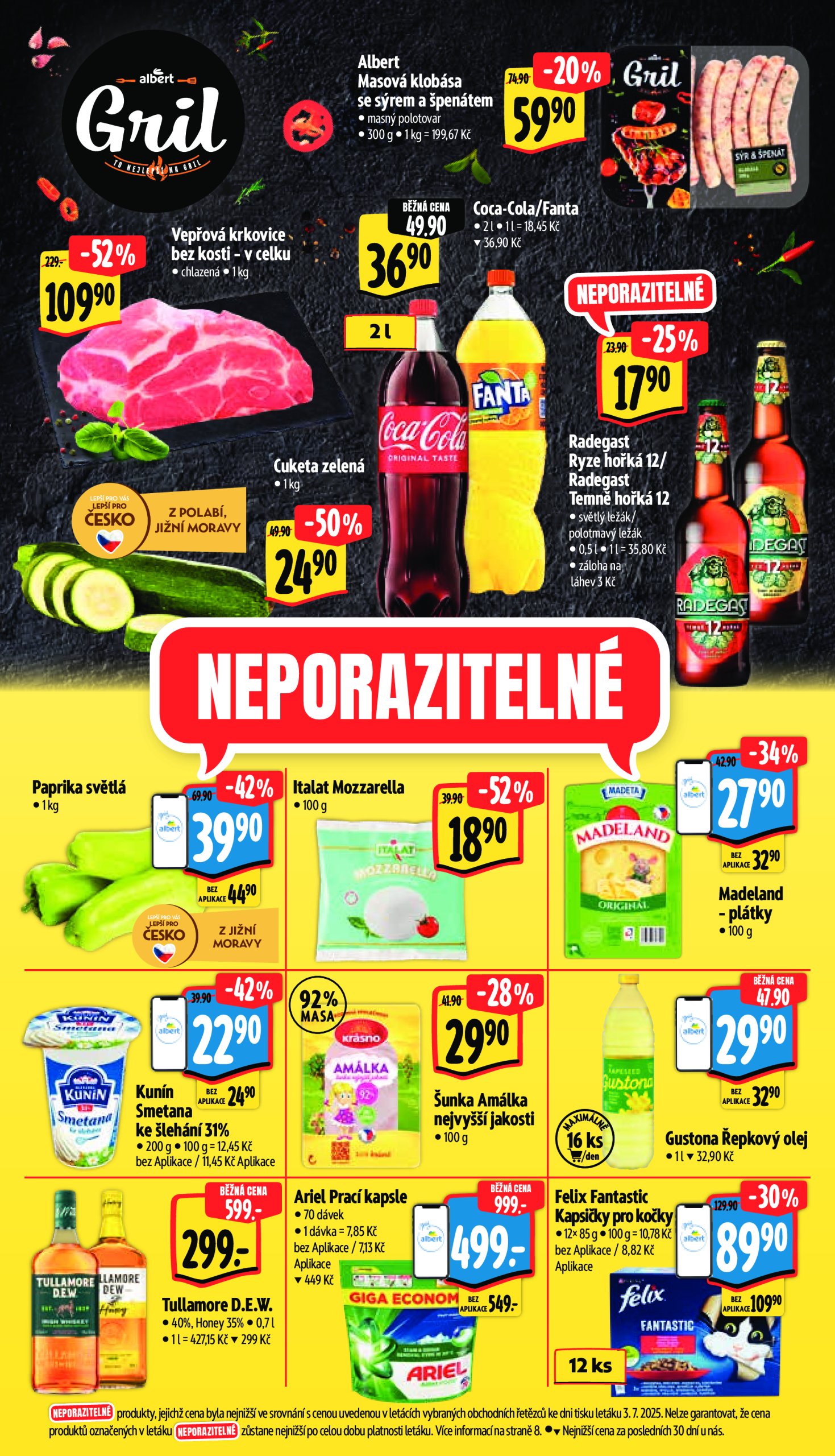albert - Leták Albert Supermarket od 09.07. do 15.07. - page: 43 albert - Leták Albert Supermarket od 09.07. do 15.07. - page: 43