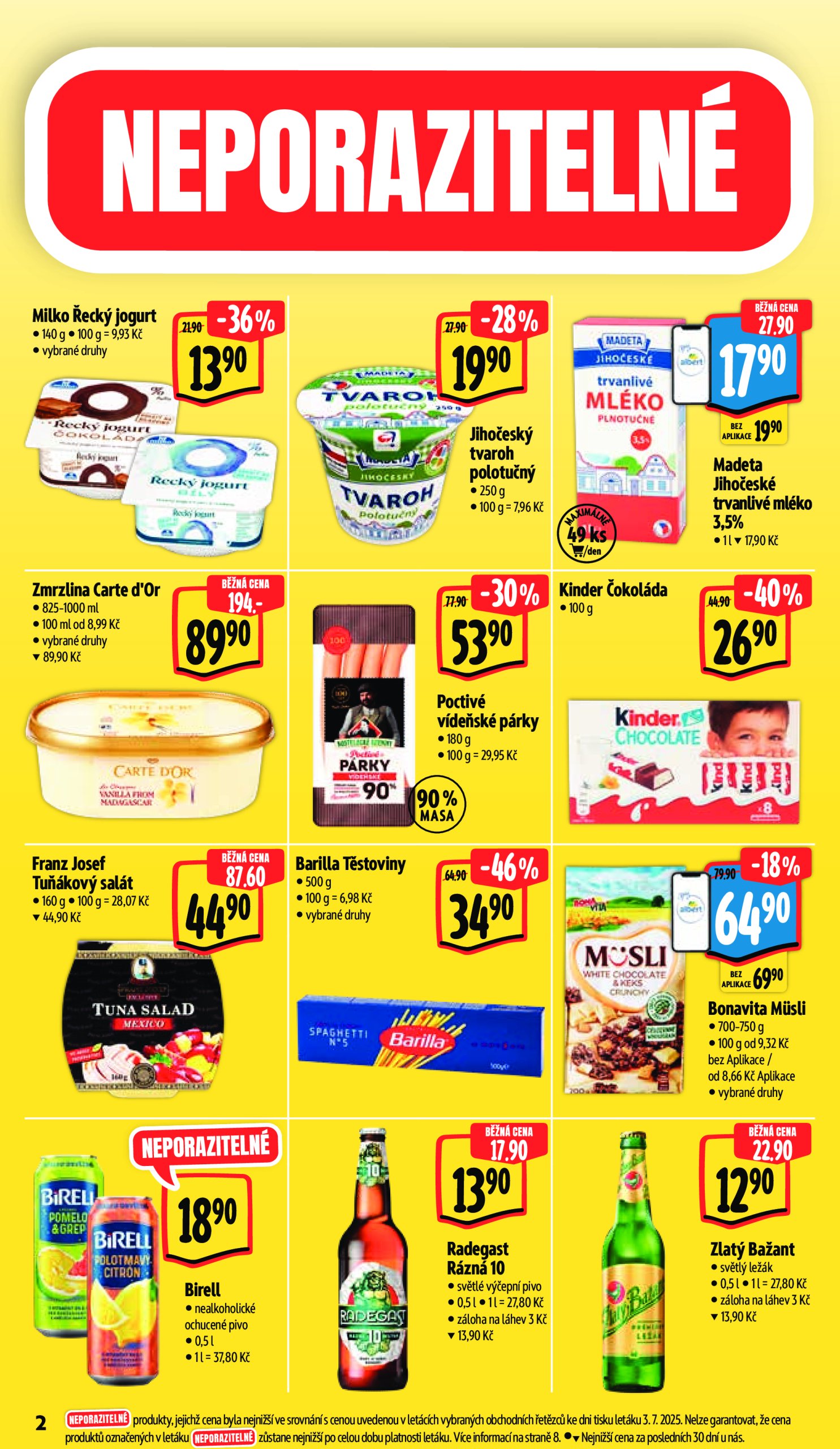 albert - Leták Albert Supermarket od 09.07. do 15.07. - page: 2 albert - Leták Albert Supermarket od 09.07. do 15.07. - page: 2