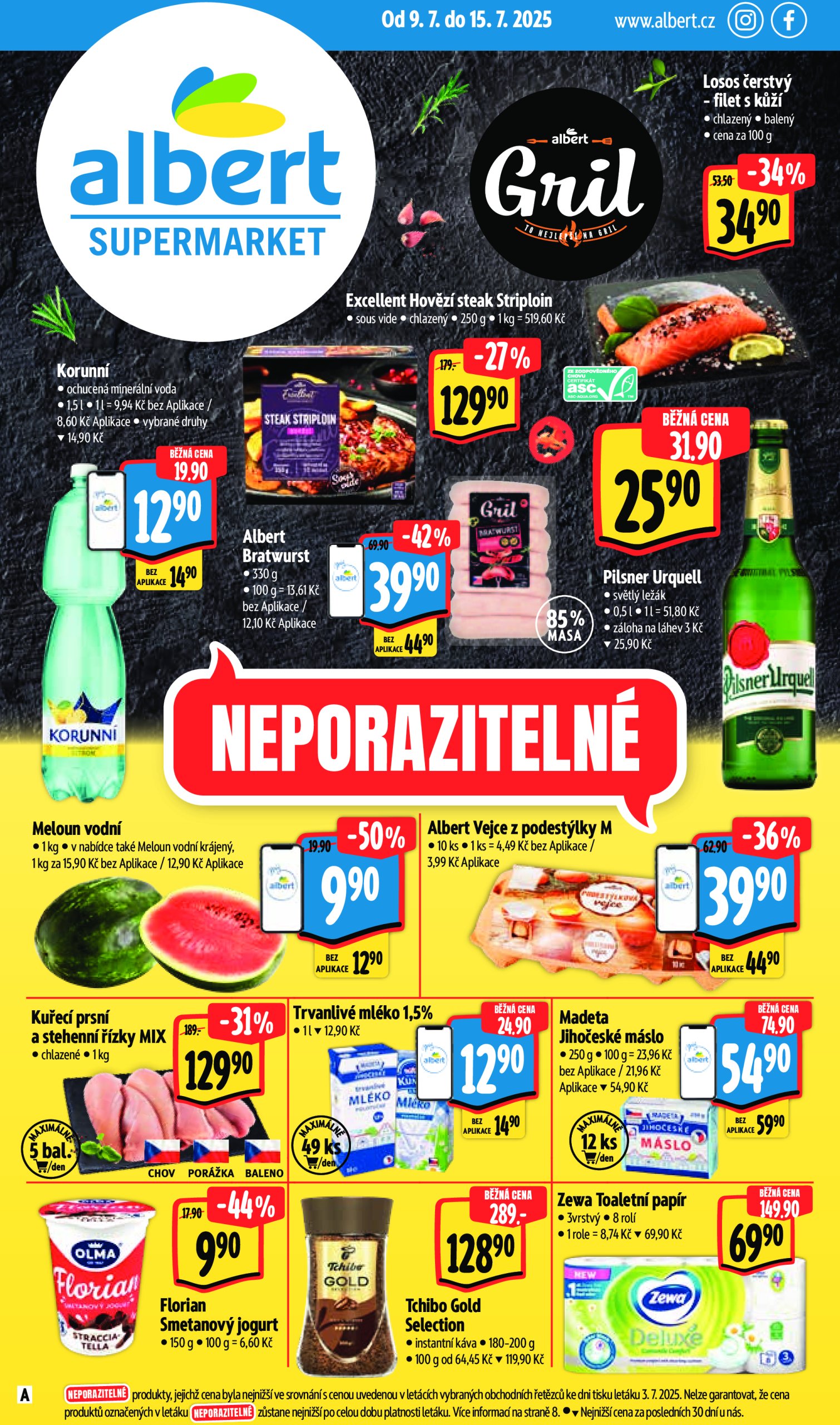 albert - Leták Albert Supermarket od 09.07. do 15.07.