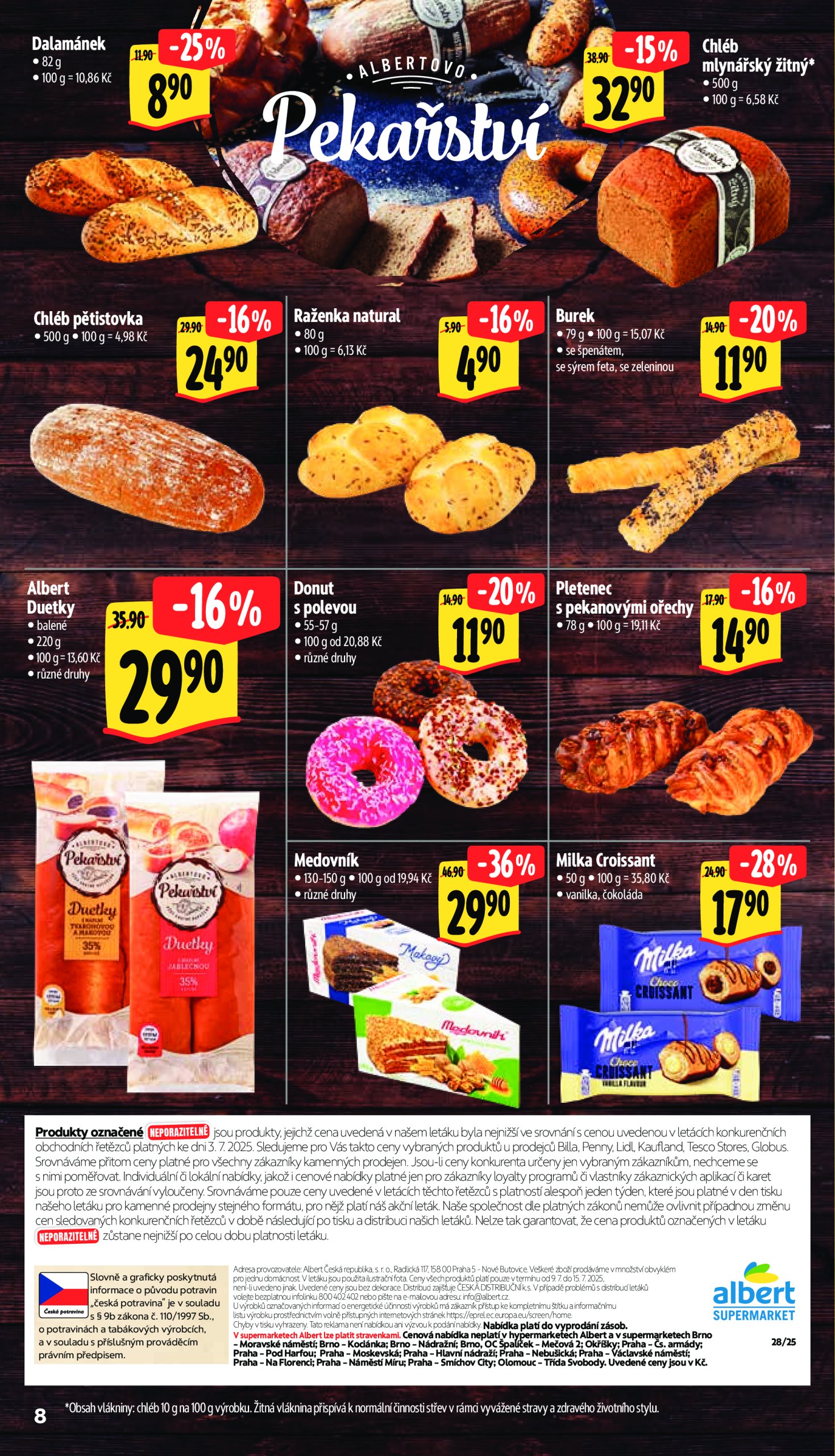 albert - Leták Albert Supermarket od 09.07. do 15.07. - page: 15 albert - Leták Albert Supermarket od 09.07. do 15.07. - page: 15