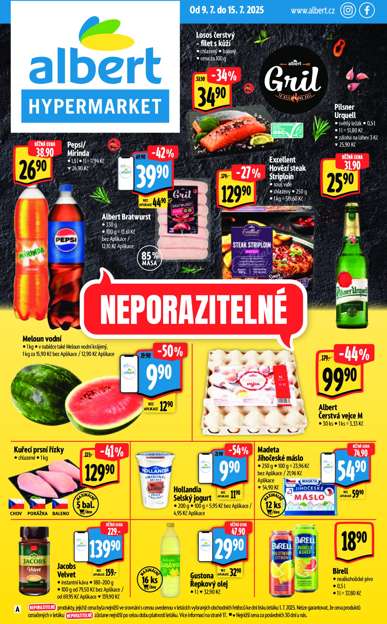 albert - Leták Albert Hypermarket od 09.07. do 15.07.