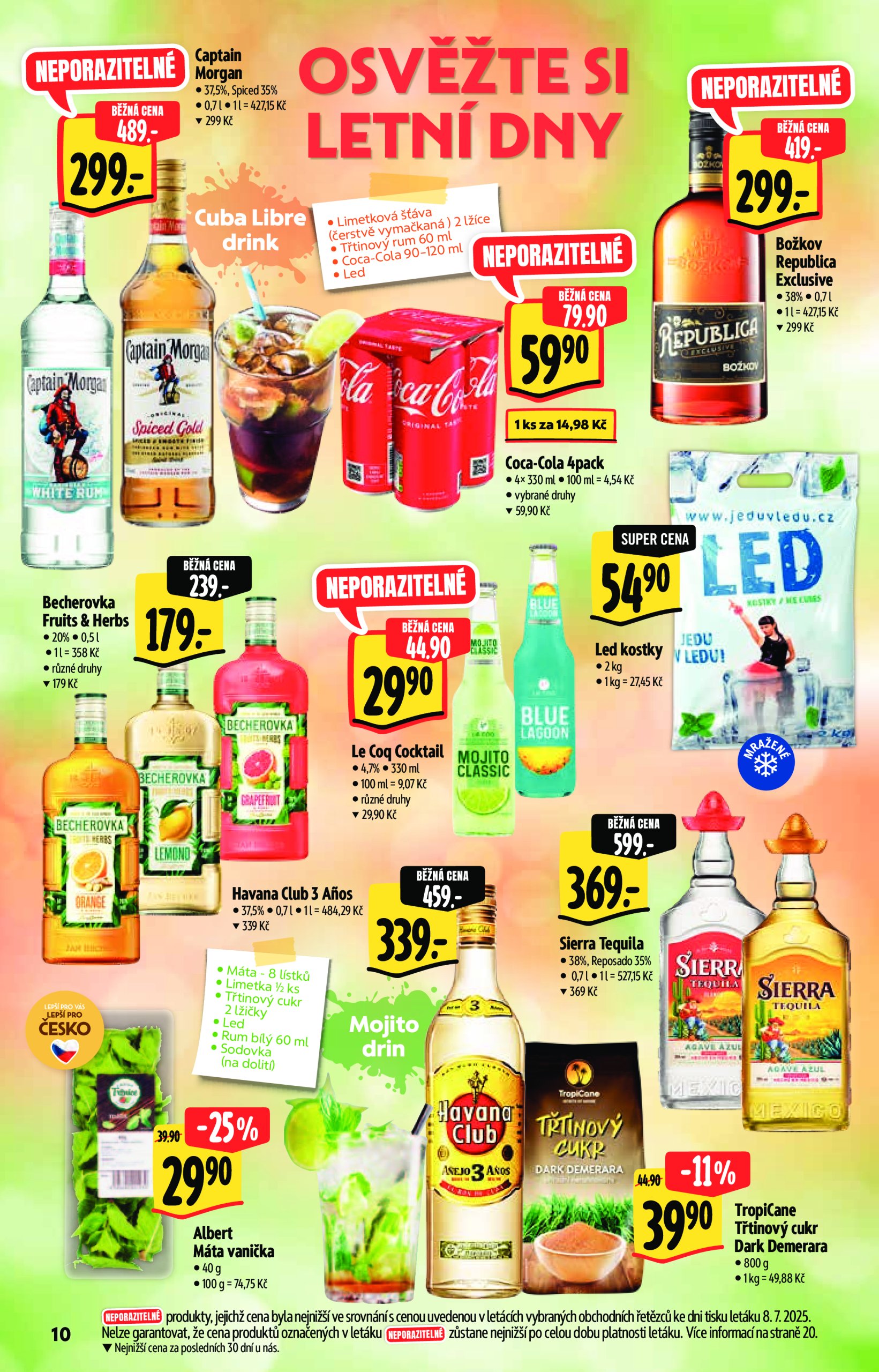 albert - Leták Albert Hypermarket - Drinky od 16.07. do 29.07. - page: 10