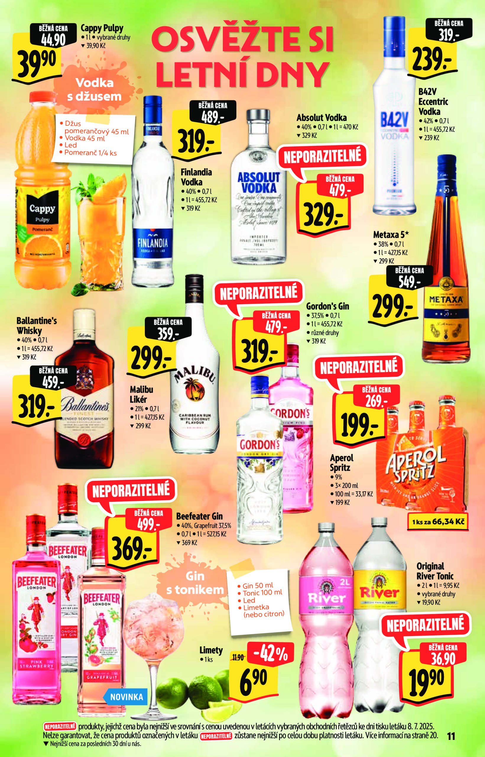 albert - Leták Albert Hypermarket - Drinky od 16.07. do 29.07. - page: 11