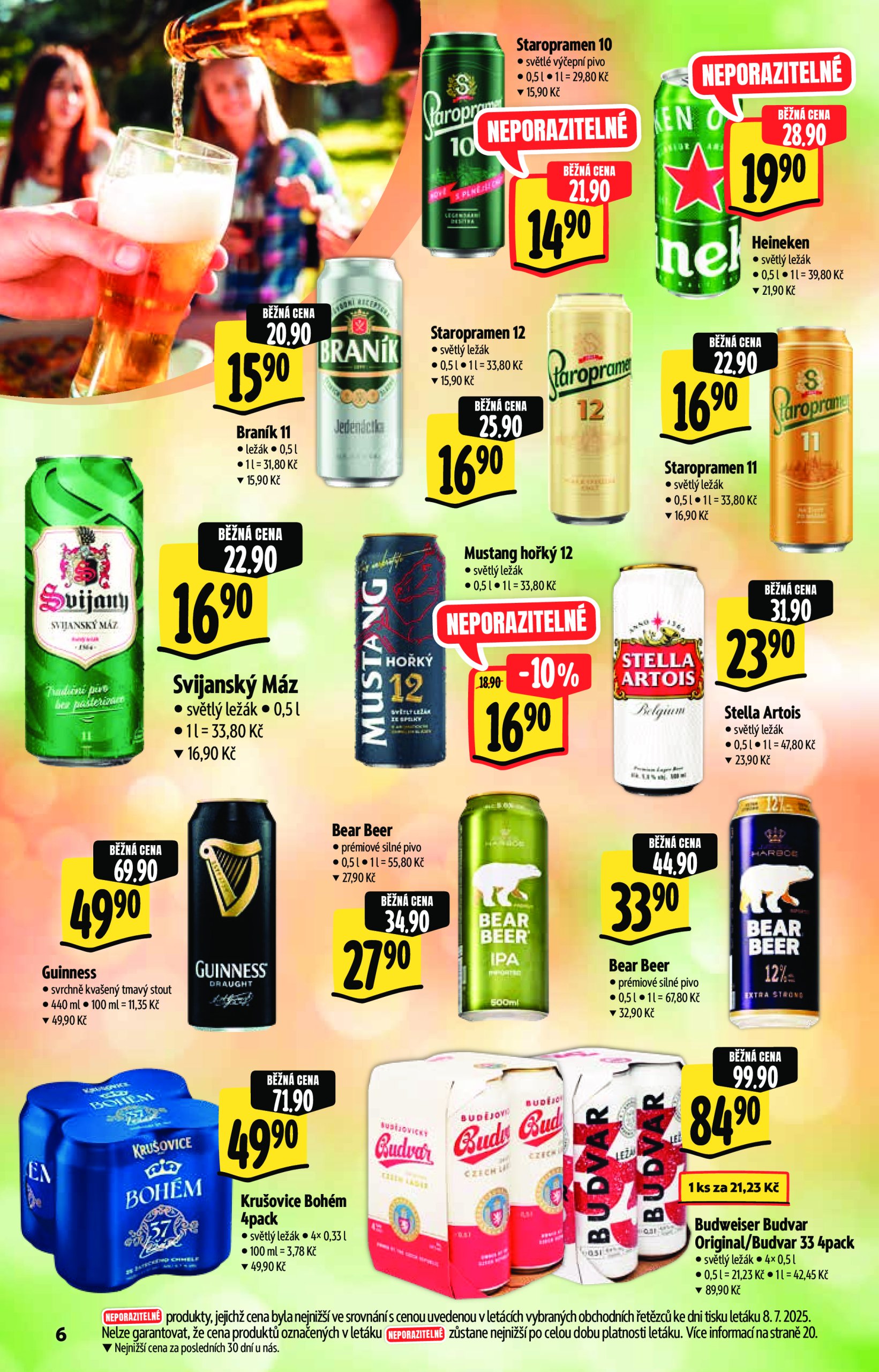 albert - Leták Albert Hypermarket - Drinky od 16.07. do 29.07. - page: 6
