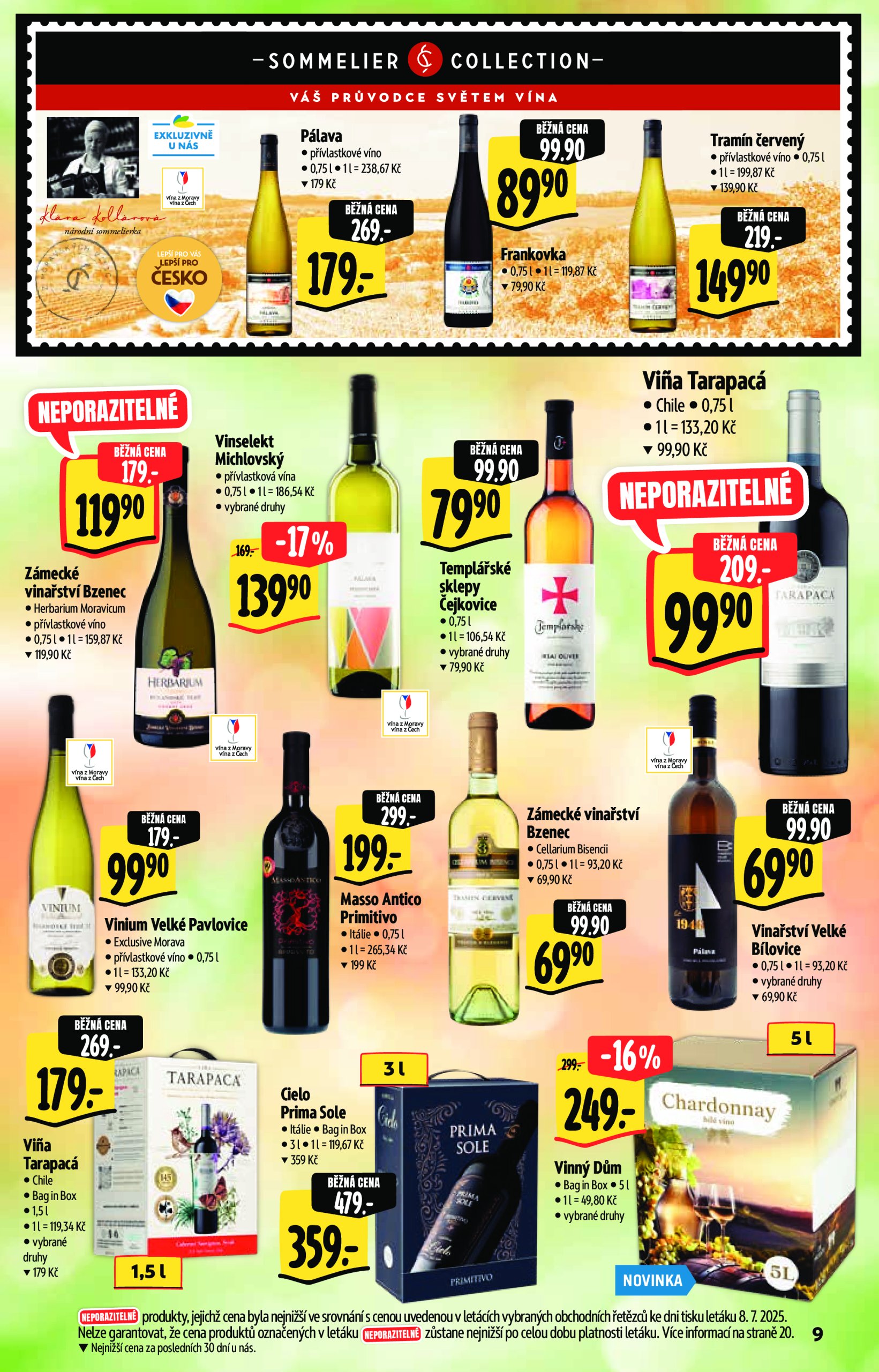albert - Leták Albert Hypermarket - Drinky od 16.07. do 29.07. - page: 9