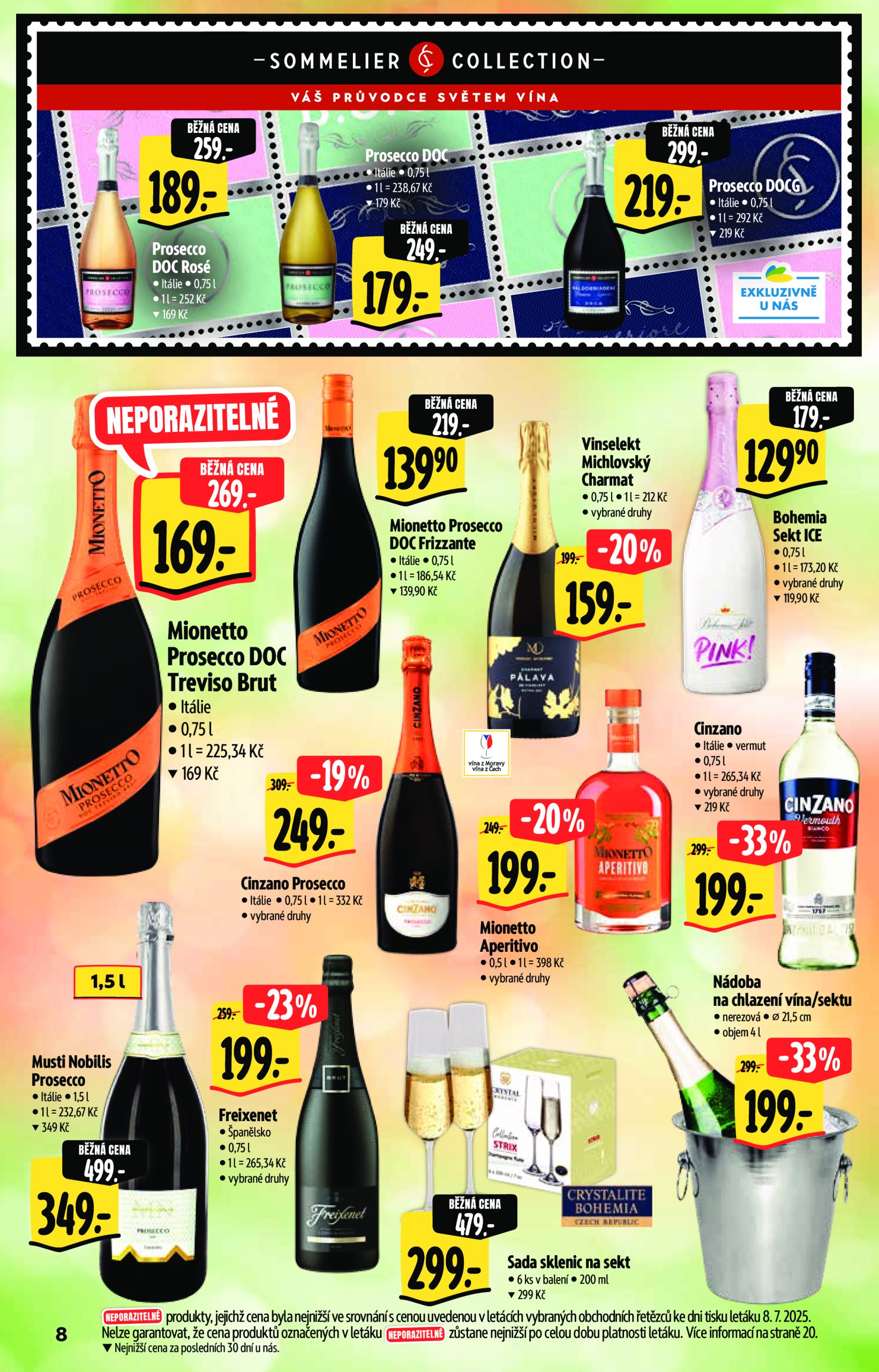albert - Leták Albert Hypermarket - Drinky od 16.07. do 29.07. - page: 8