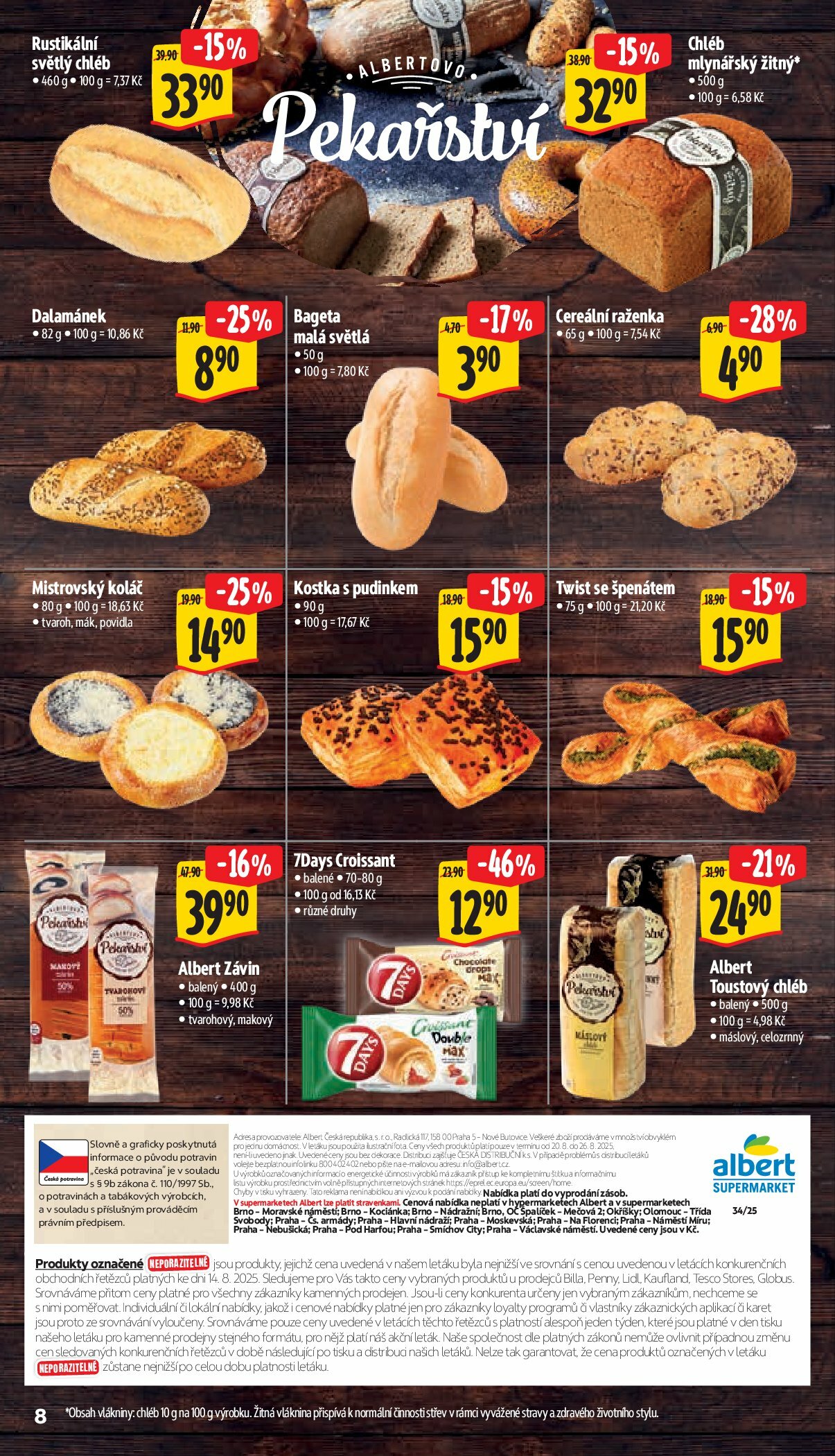 albert - Leták Albert Supermarket od 20.08. do 26.08. - page: 15
