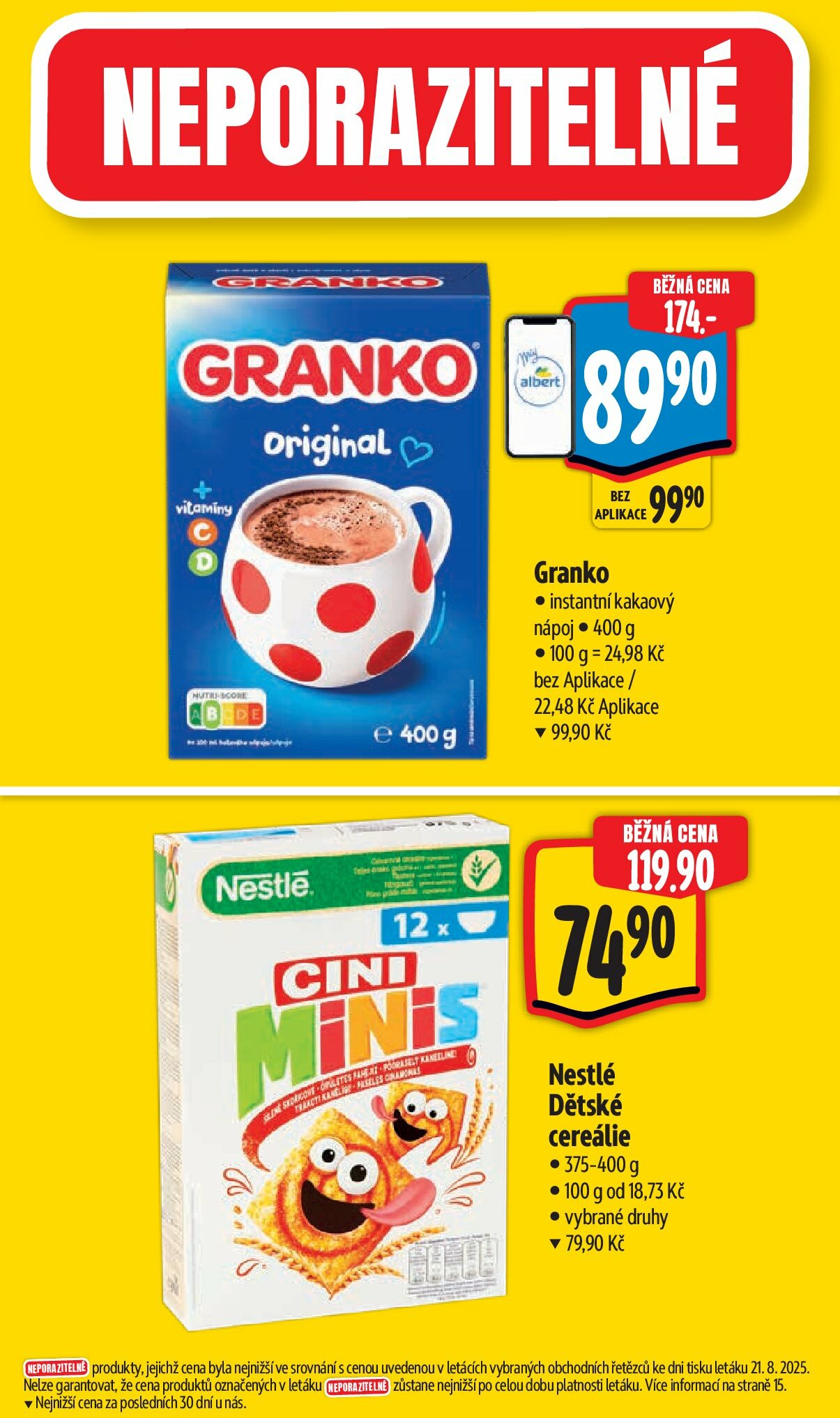 albert - Leták Albert Supermarket od 27.08. do 02.09. - page: 4 albert - Leták Albert Supermarket od 27.08. do 02.09. - page: 4
