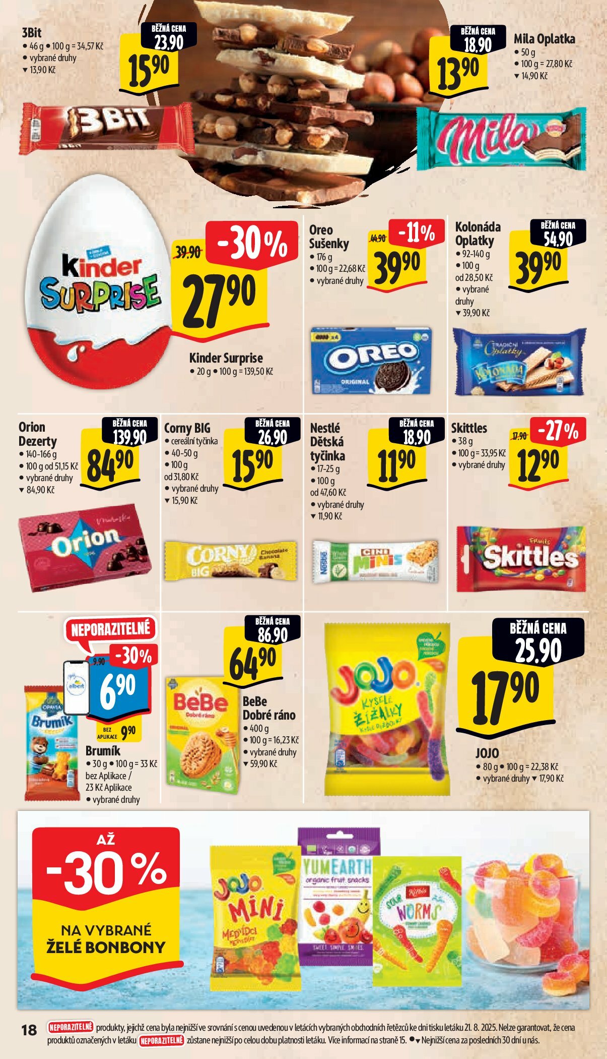 albert - Leták Albert Supermarket od 27.08. do 02.09. - page: 26 albert - Leták Albert Supermarket od 27.08. do 02.09. - page: 26