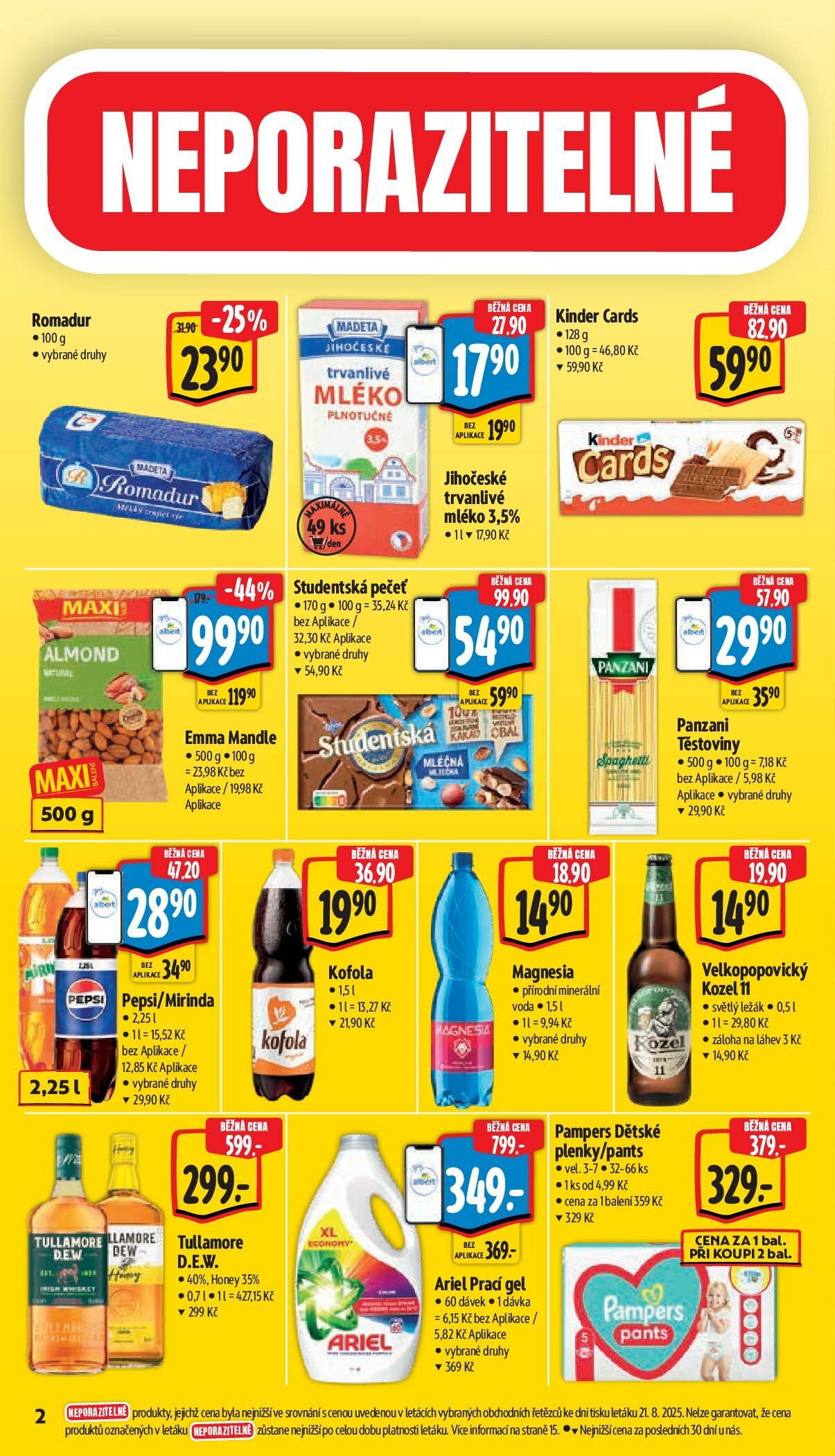 albert - Leták Albert Supermarket od 27.08. do 02.09. - page: 6 albert - Leták Albert Supermarket od 27.08. do 02.09. - page: 6