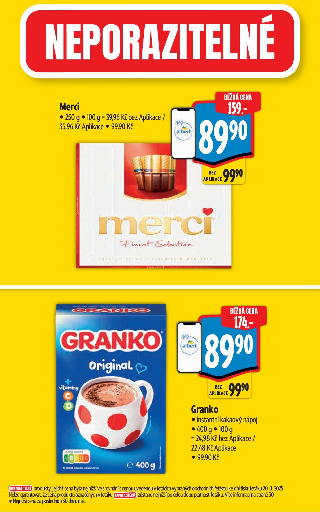albert - Leták Albert Hypermarket od 27.08. do 02.09. - page: 4 albert - Leták Albert Hypermarket od 27.08. do 02.09. - page: 4