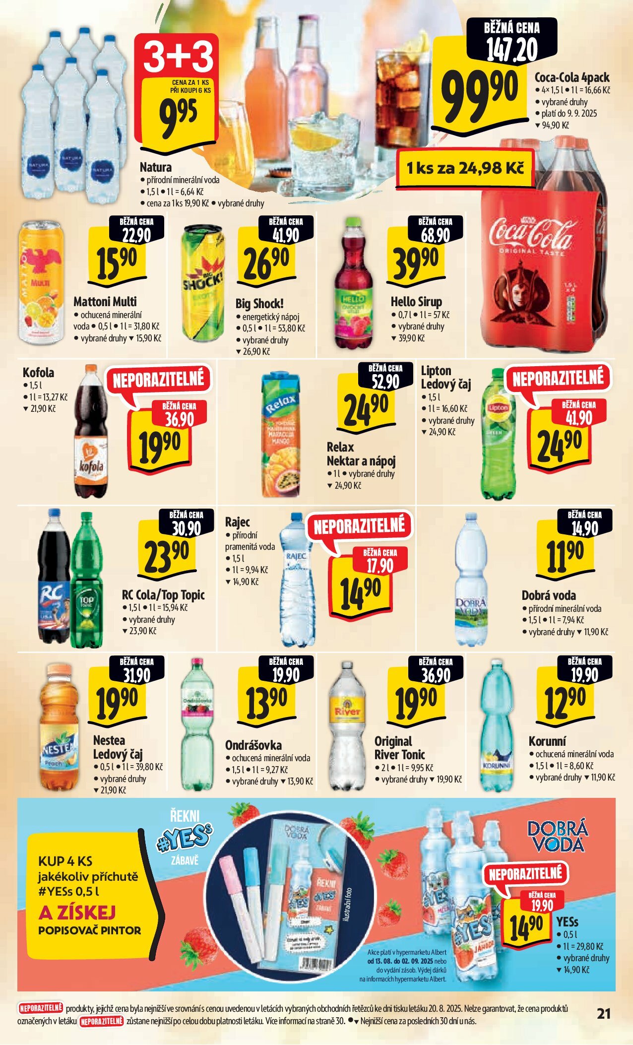 albert - Leták Albert Hypermarket od 27.08. do 02.09. - page: 29 albert - Leták Albert Hypermarket od 27.08. do 02.09. - page: 29