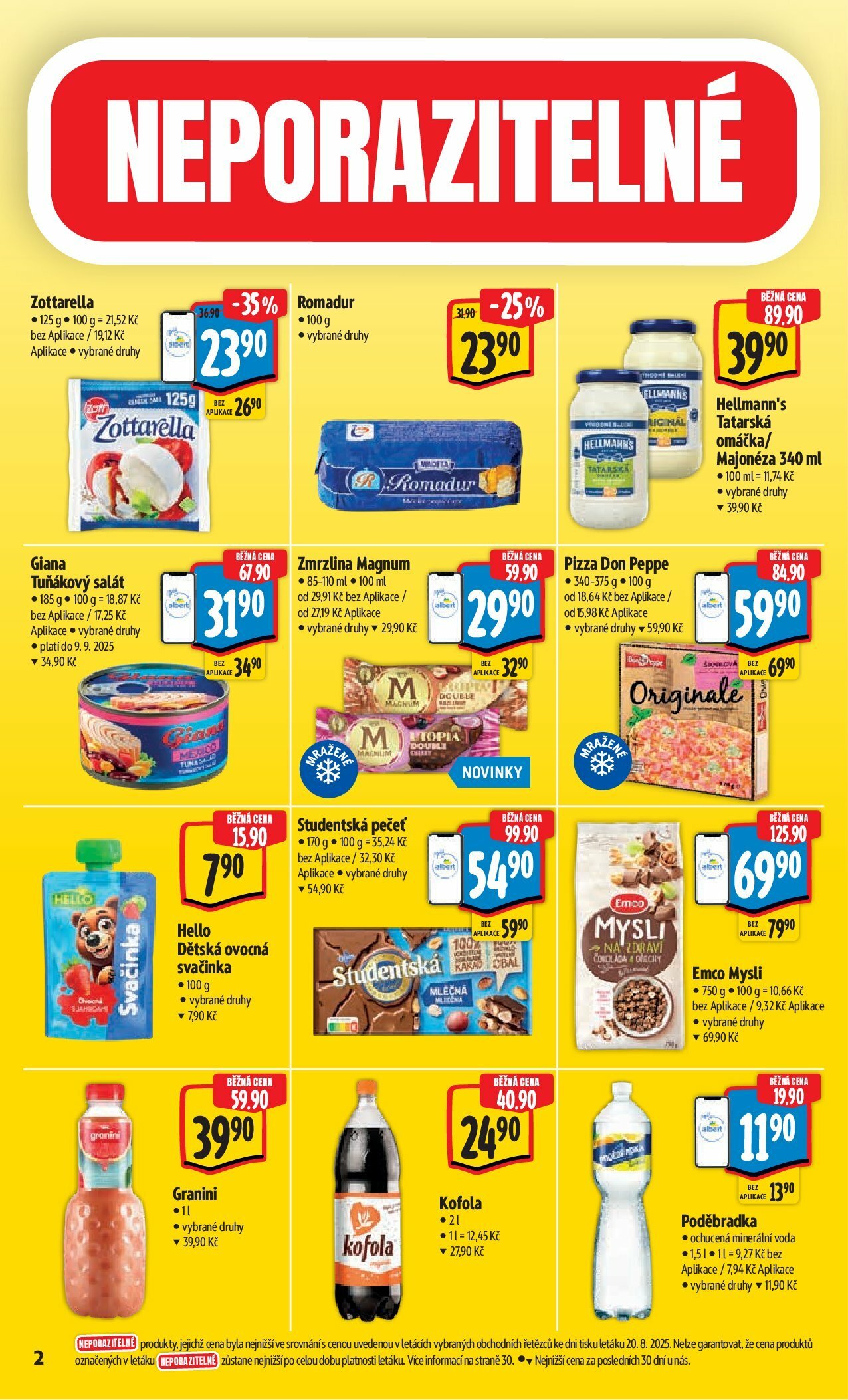 albert - Leták Albert Hypermarket od 27.08. do 02.09. - page: 6 albert - Leták Albert Hypermarket od 27.08. do 02.09. - page: 6