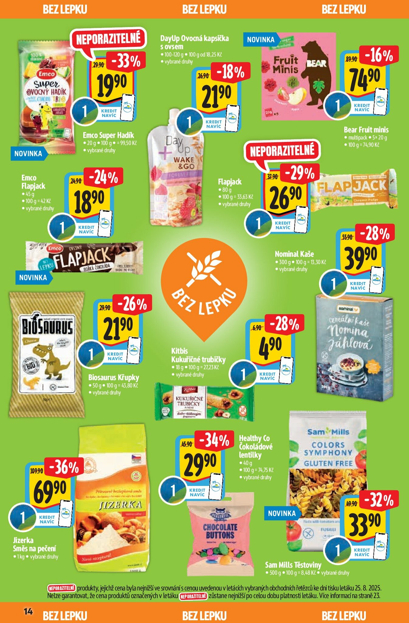 albert - Leták Albert Hypermarket - Bio od 03.09. do 30.09. - page: 14