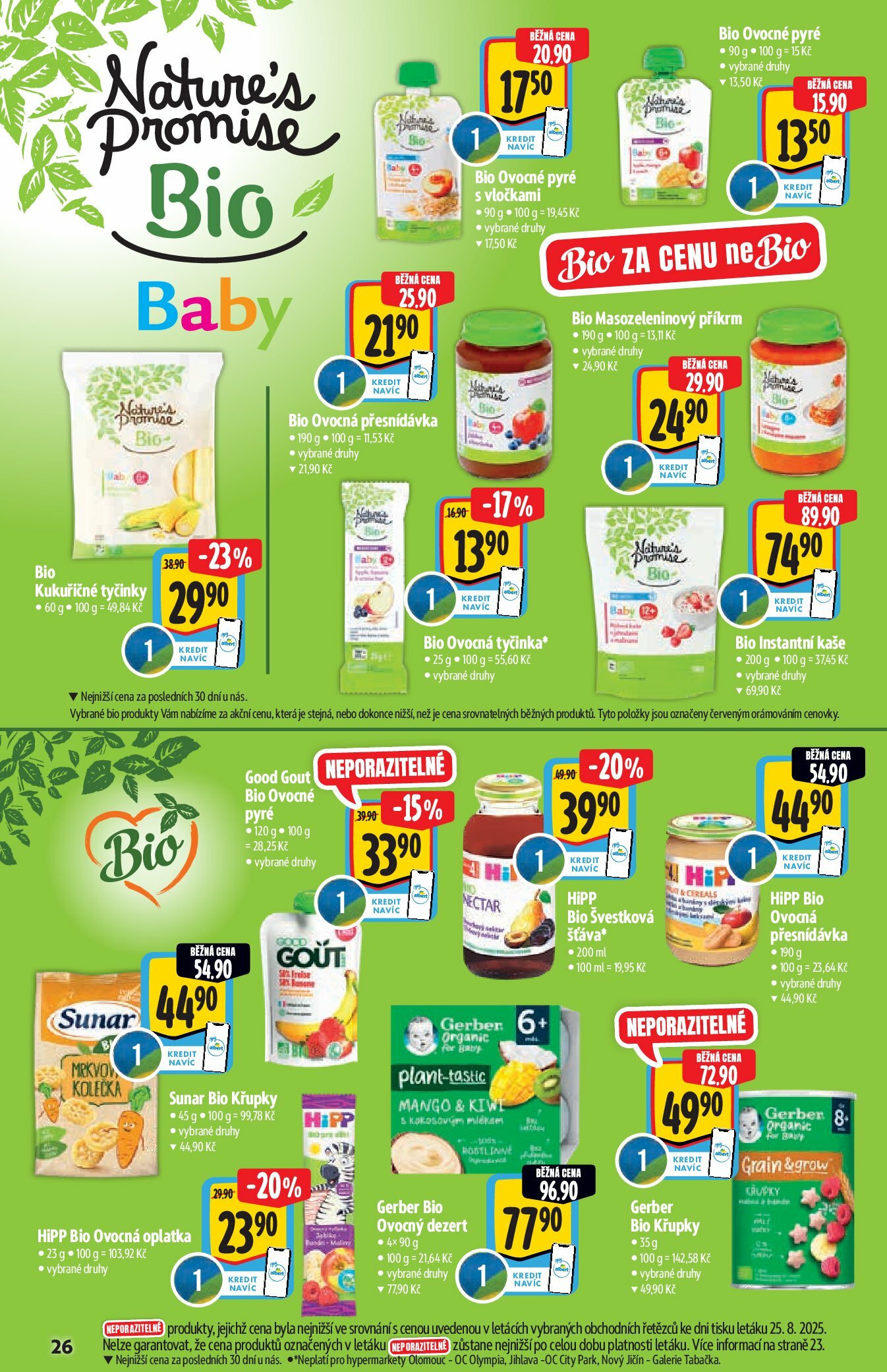 albert - Leták Albert Hypermarket - Bio od 03.09. do 30.09. - page: 26
