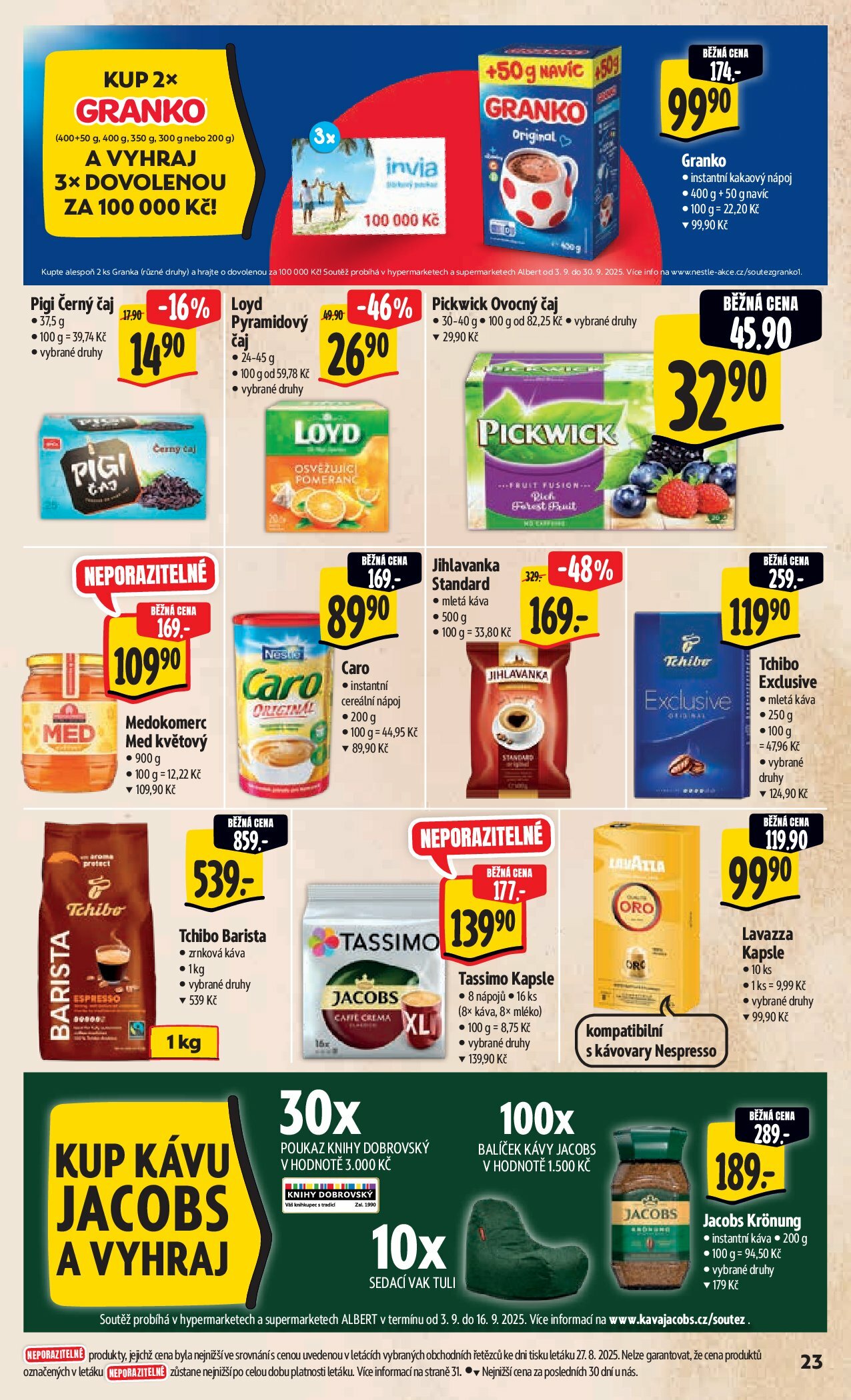 albert - Leták Albert Hypermarket od 03.09. do 09.09. - page: 31 albert - Leták Albert Hypermarket od 03.09. do 09.09. - page: 31