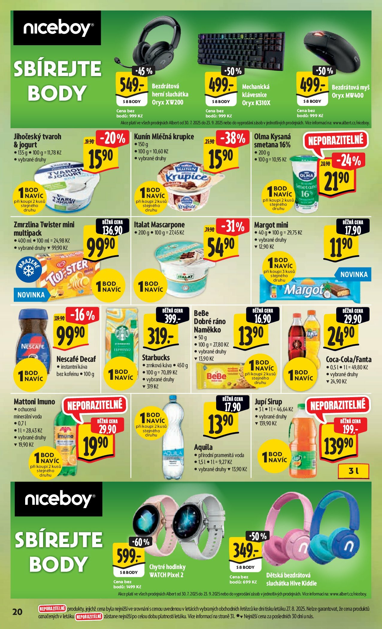 albert - Leták Albert Hypermarket od 03.09. do 09.09. - page: 28 albert - Leták Albert Hypermarket od 03.09. do 09.09. - page: 28