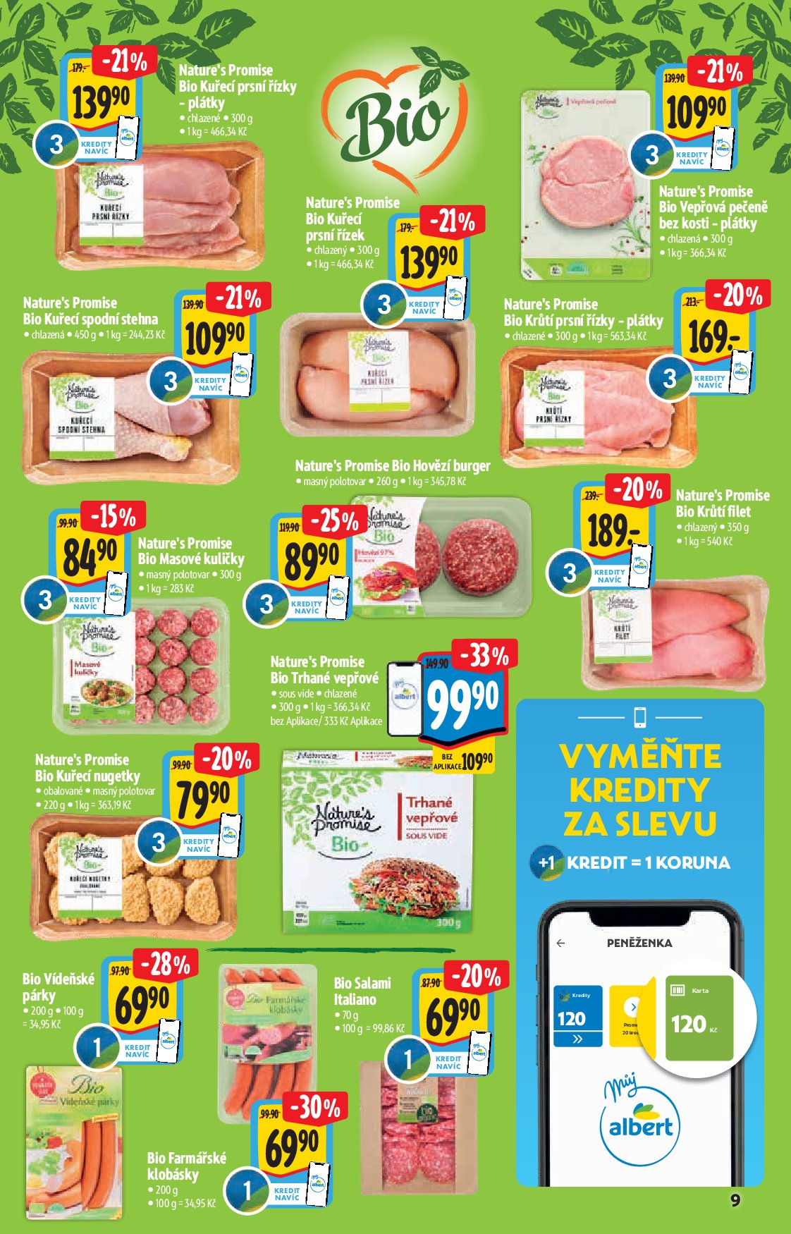 albert - Leták Albert Supermarket - Bio od 03.09. do 30.09. - page: 9
